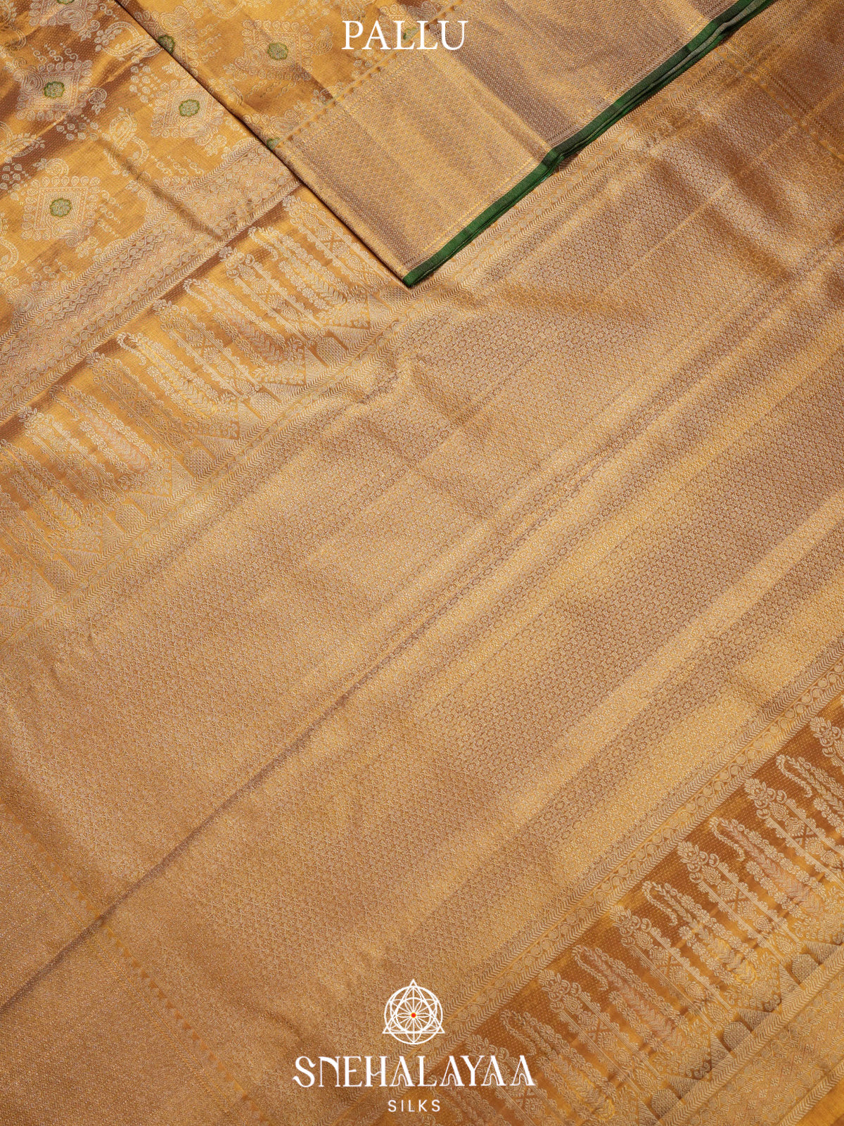 Golden Tissue Kanjivaram Silk Saree