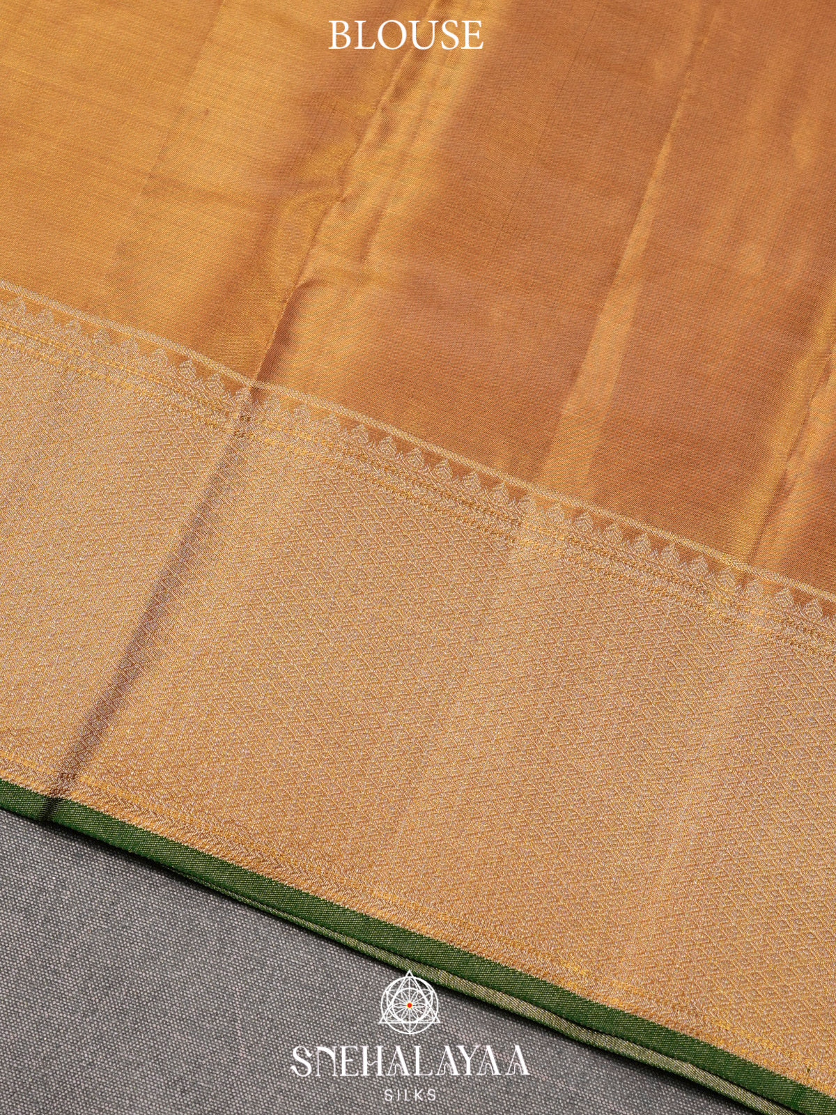 Golden Tissue Kanjivaram Silk Saree
