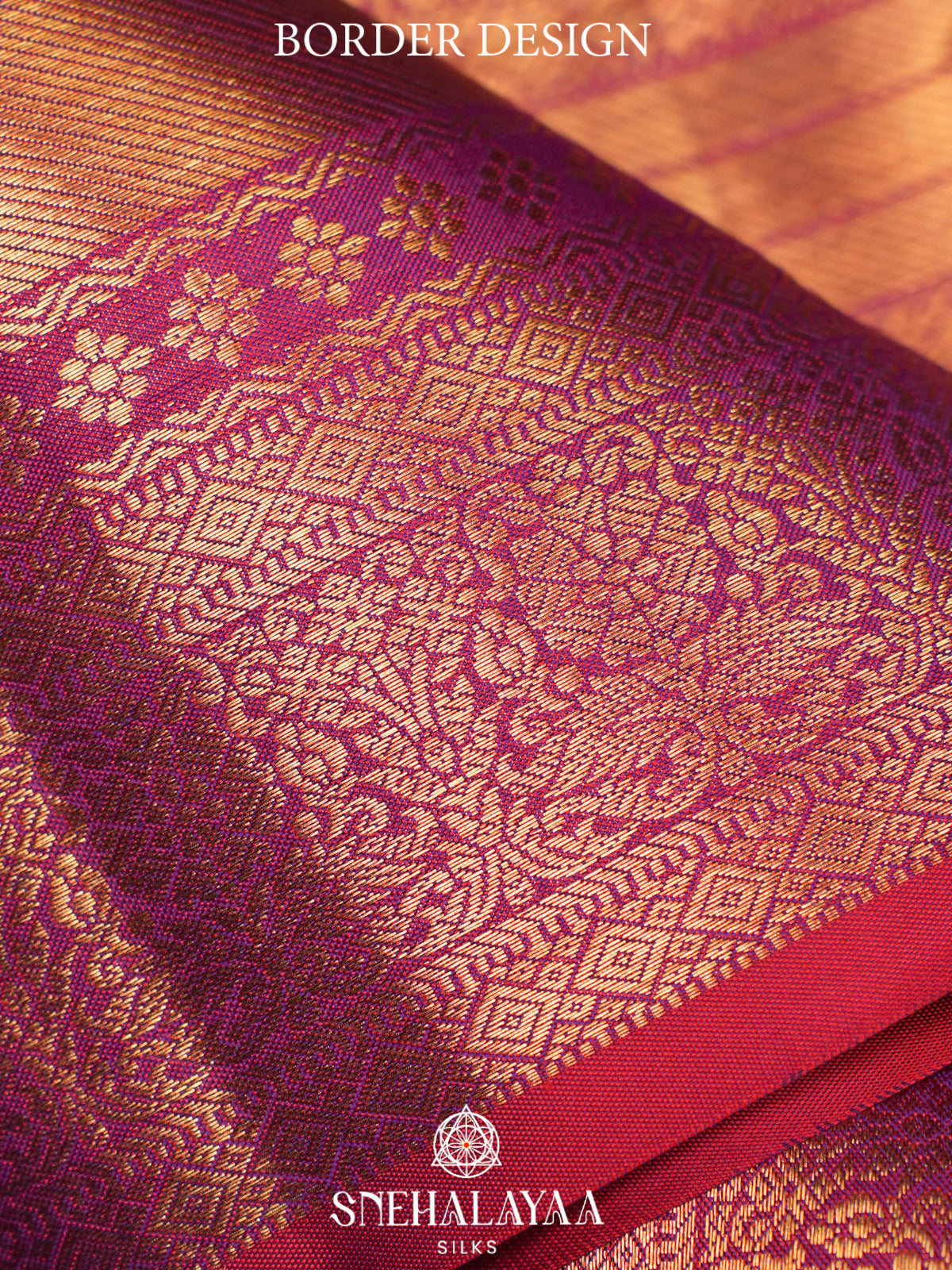 Purple Kanjivaram Silk Saree