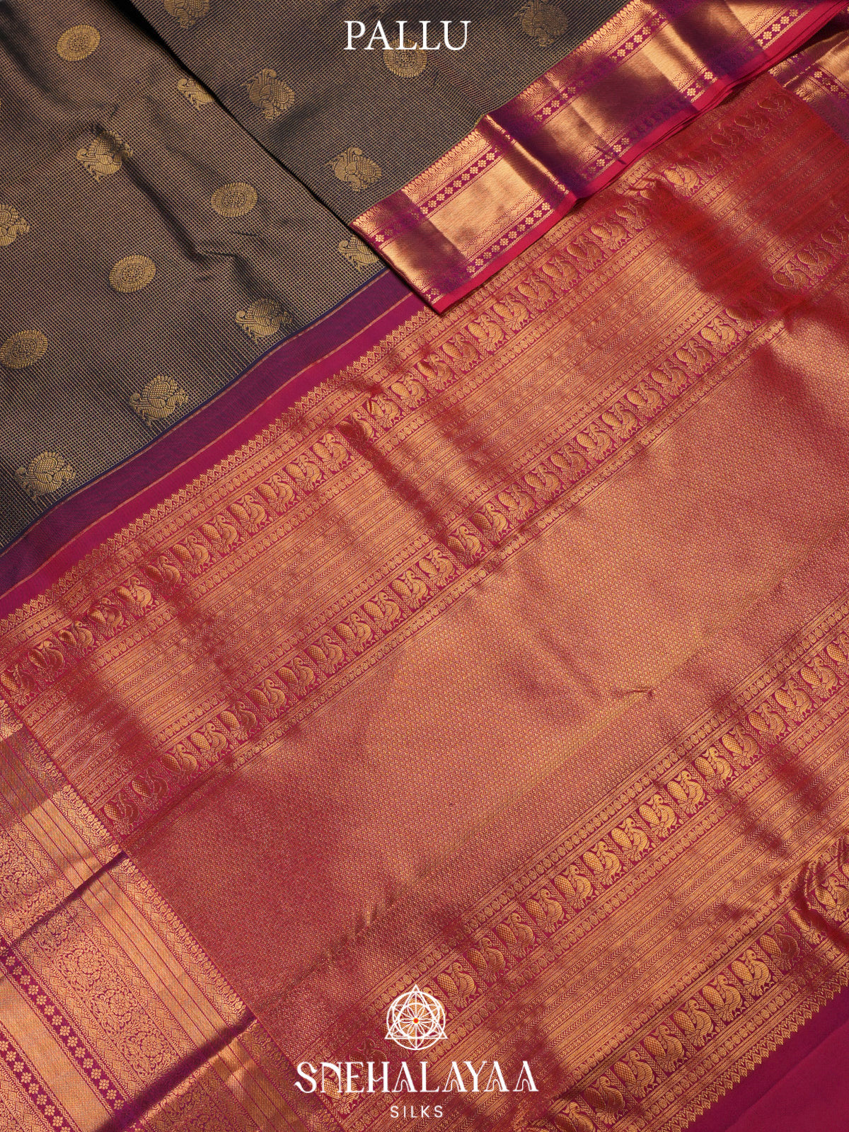 Purple Kanjivaram Silk Saree