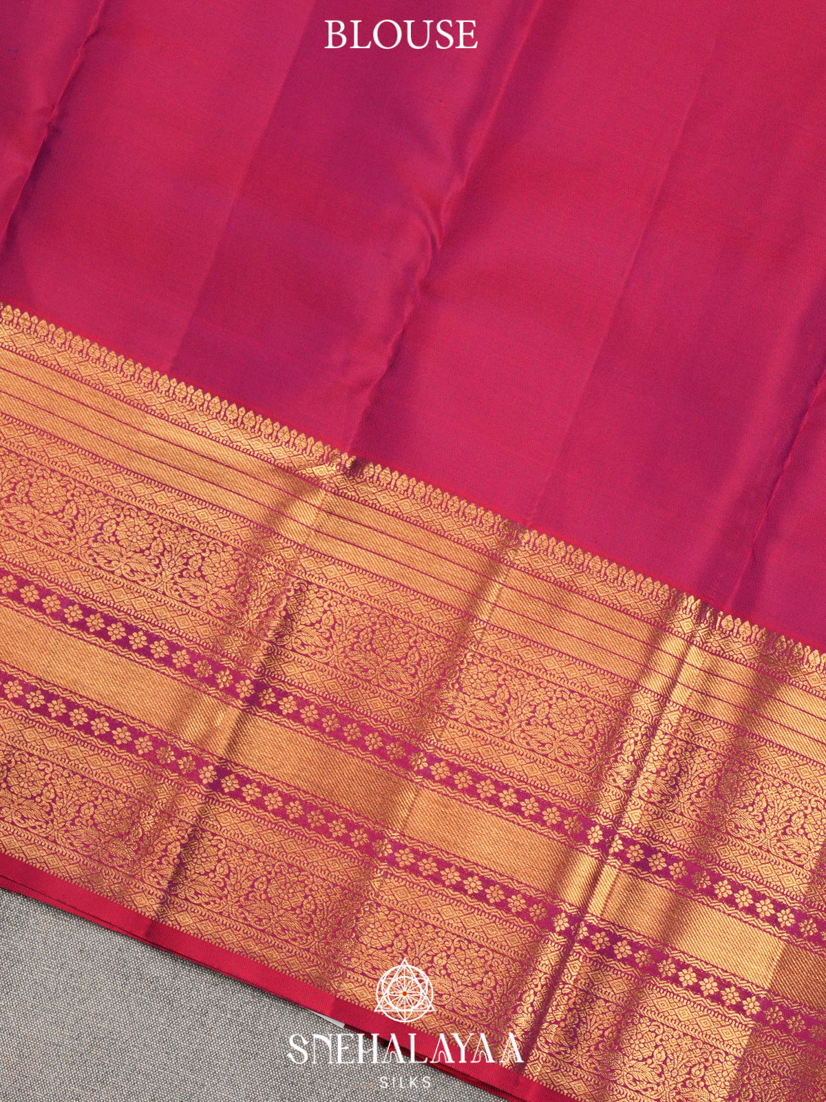 Purple Kanjivaram Silk Saree
