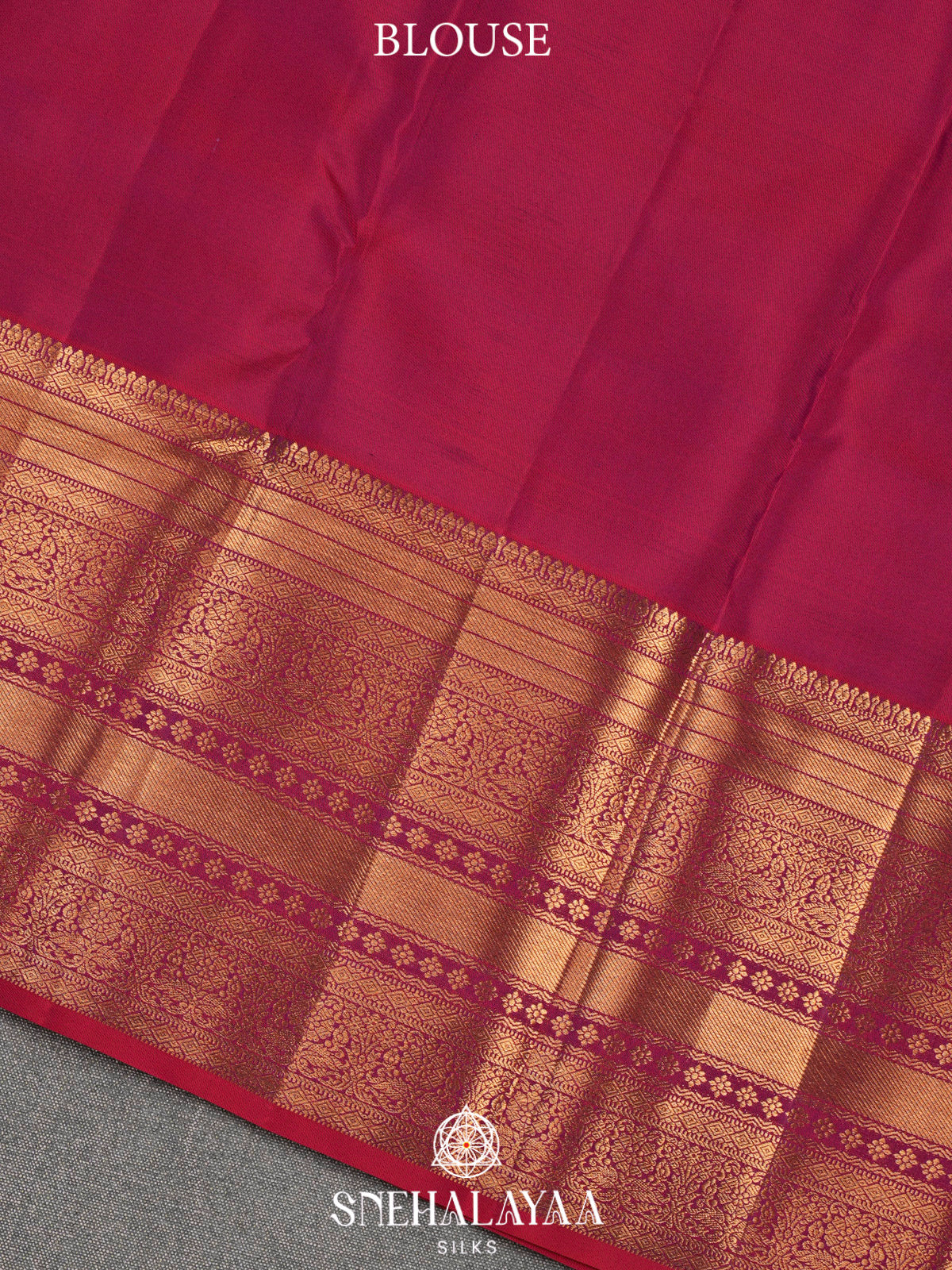Purple Kanjivaram Silk Saree