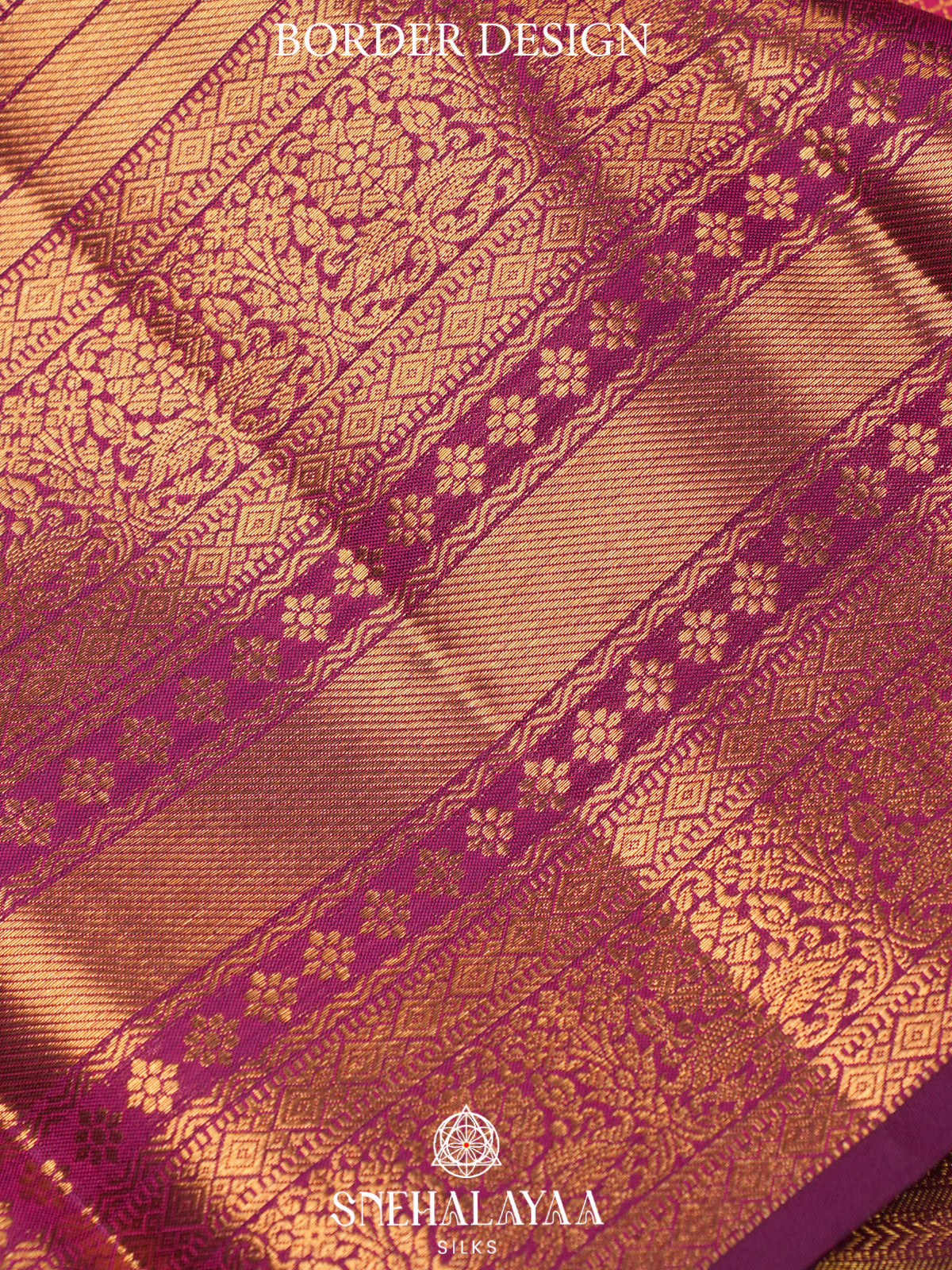 Pink Kanjivaram Silk Saree