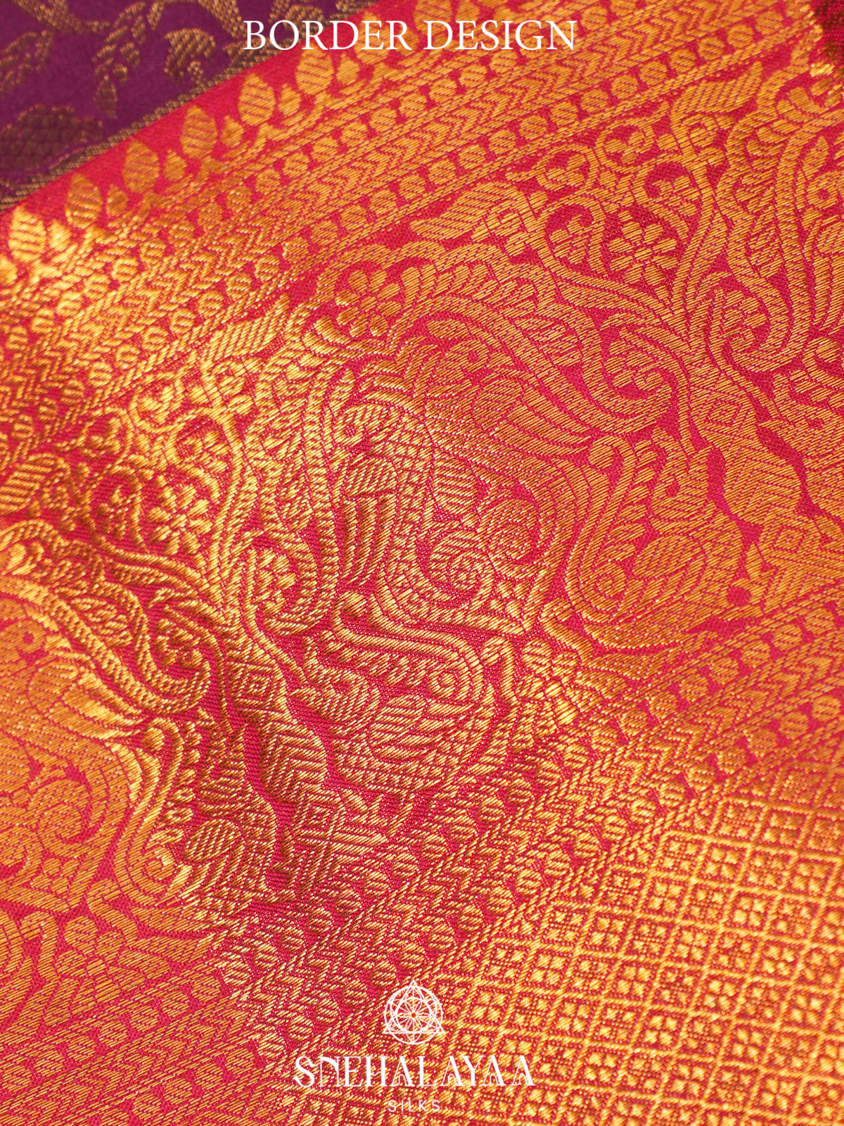 Maroon Kanjivaram Silk Saree