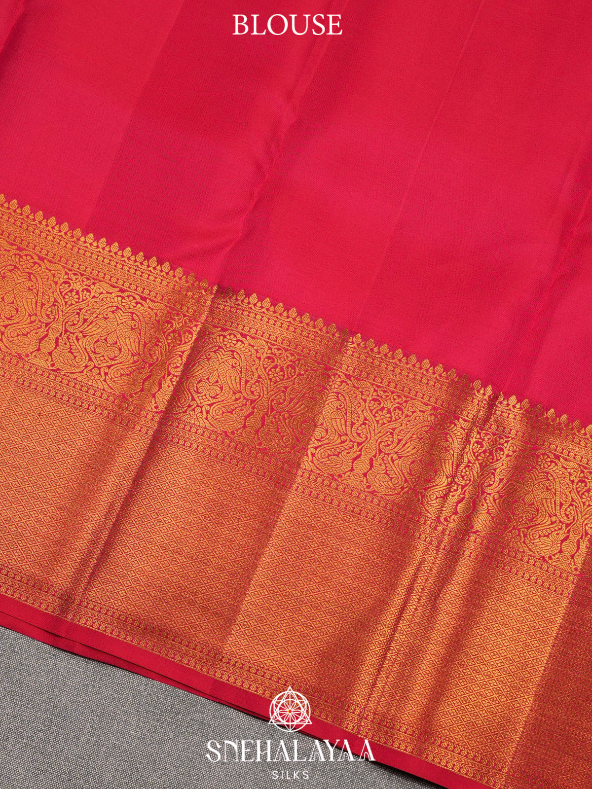 Maroon Kanjivaram Silk Saree