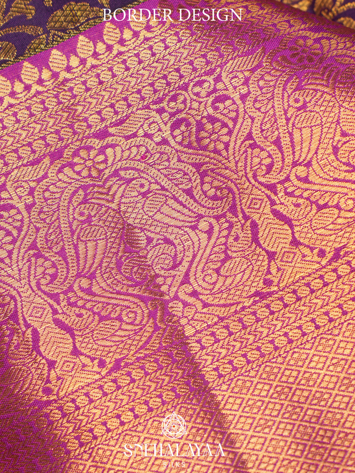 Burgundy Kanjivaram Silk Saree