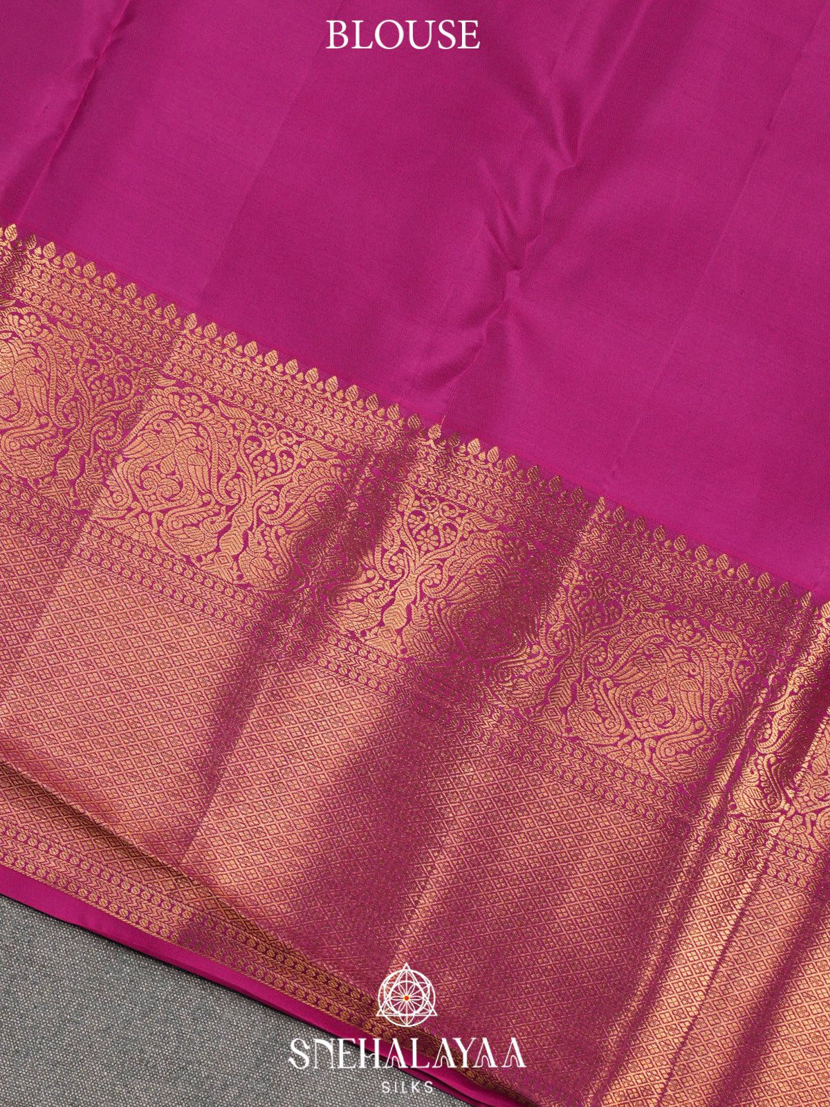 Burgundy Kanjivaram Silk Saree