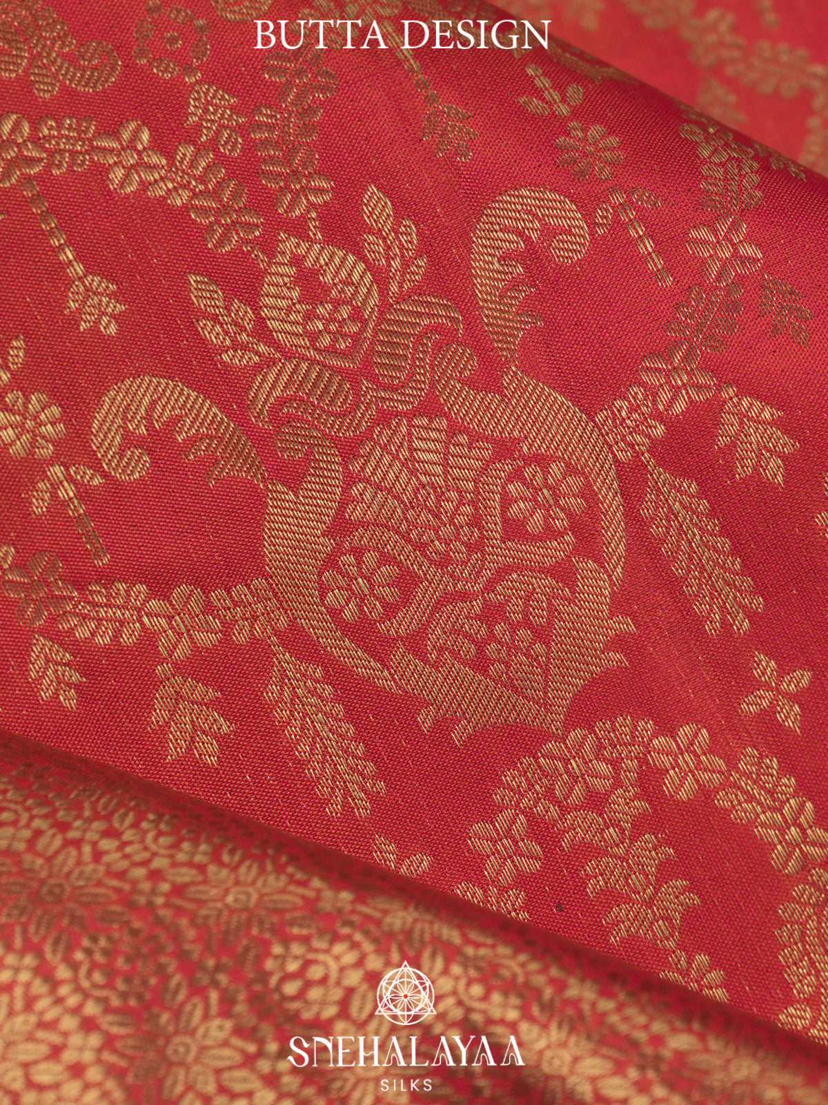 Orange Kanjivaram Silk Saree
