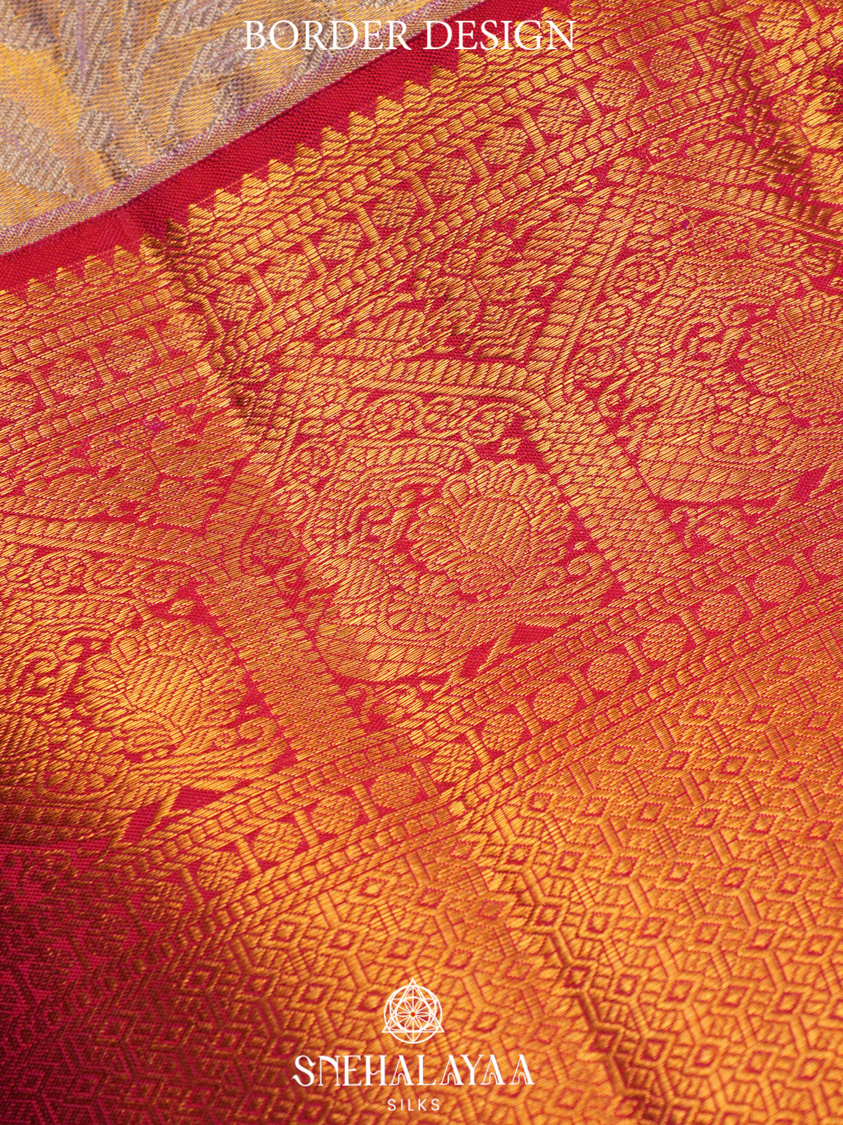 Bronze Kanjivaram Silk Saree