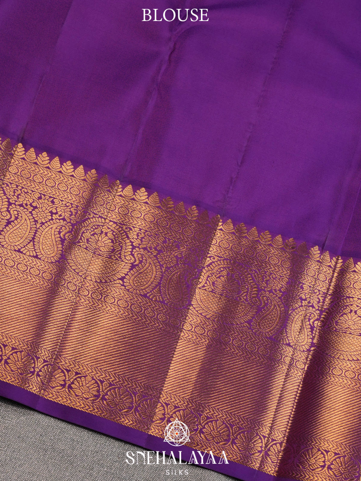 Rust Orange Kanjivaram Silk Saree
