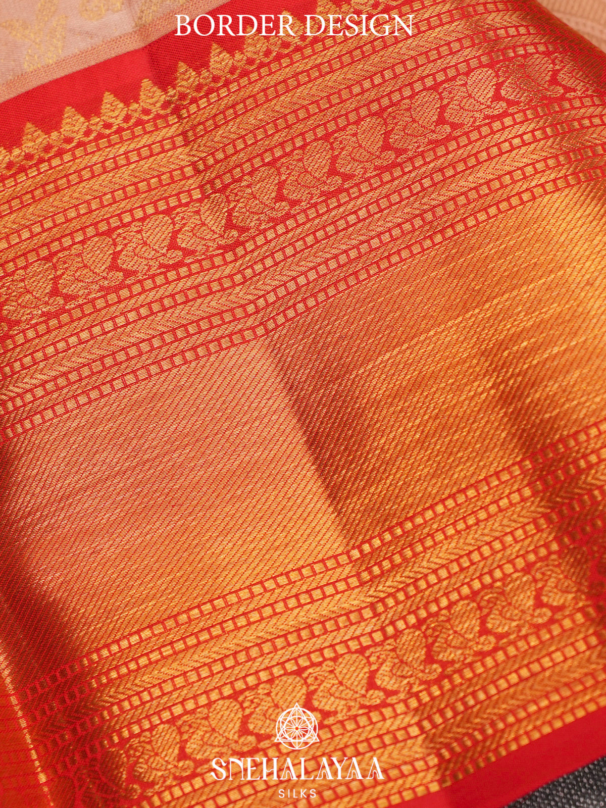 Pale Pink Kanjivaram Silk Saree