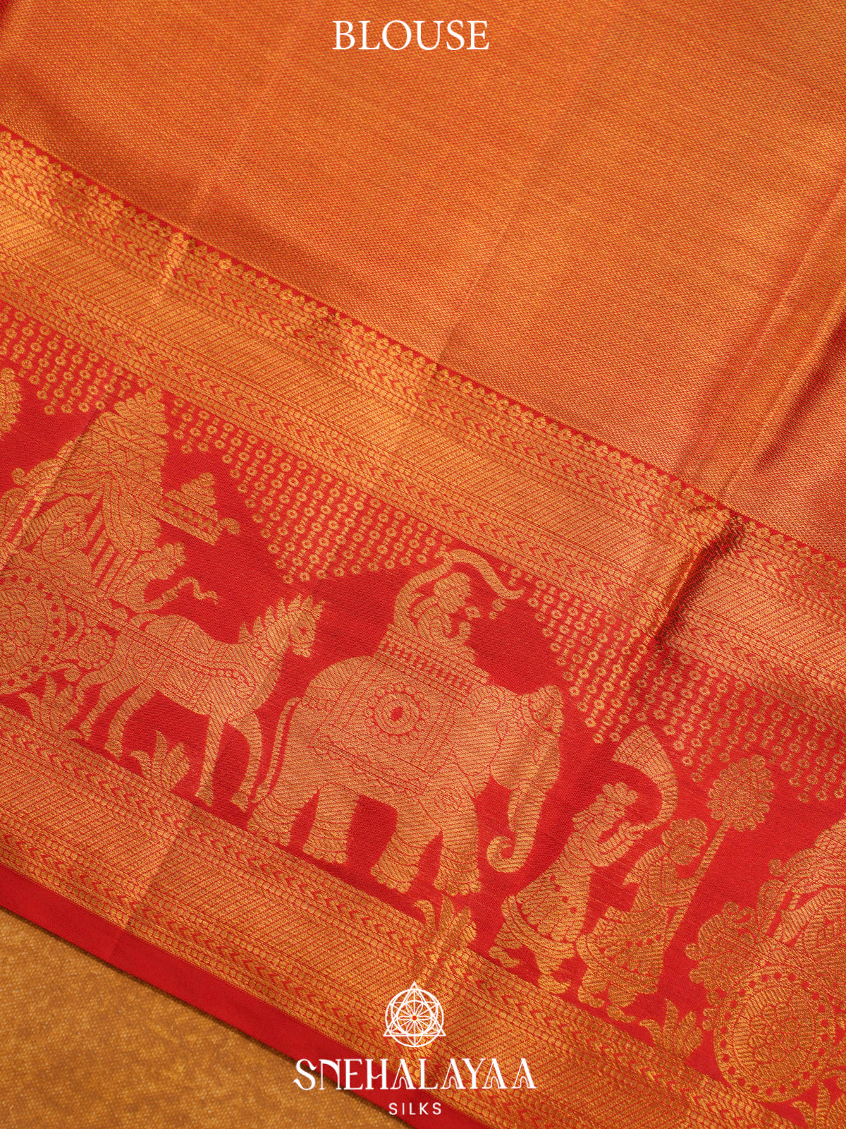 Olive Green Kanjivaram Silk Saree