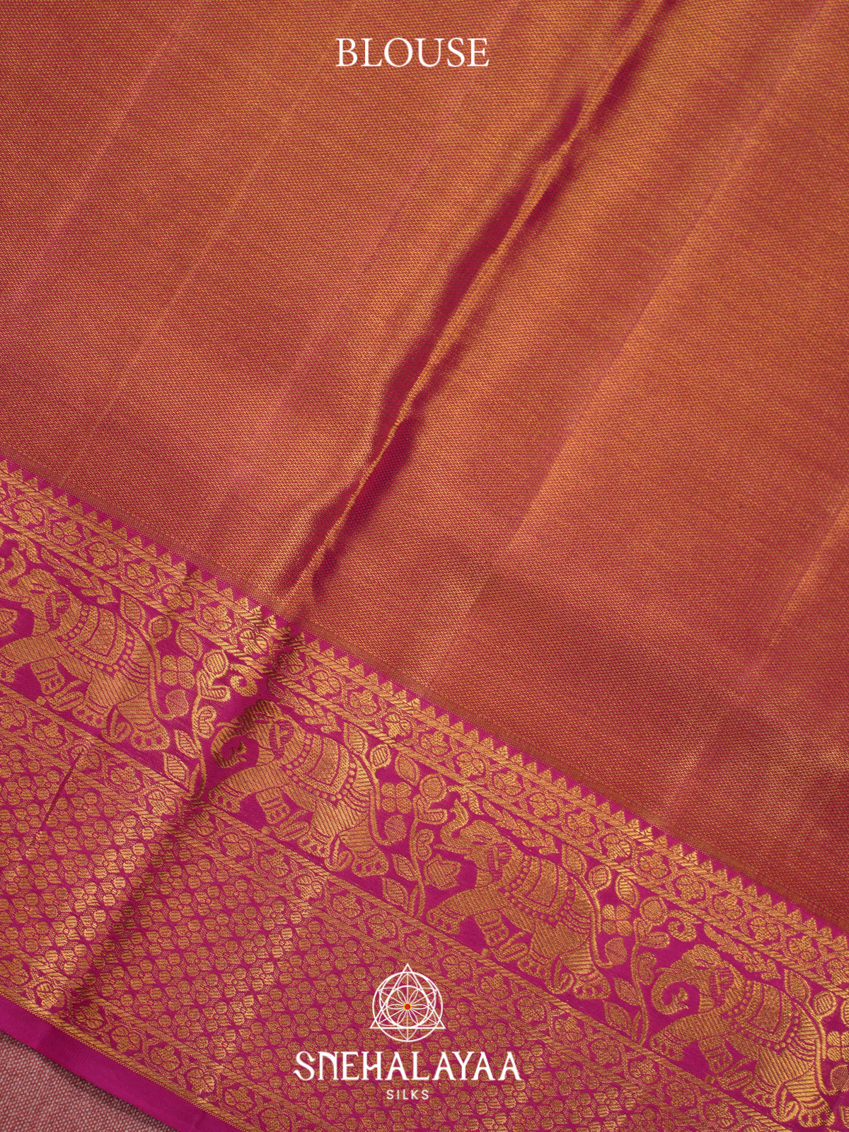 Golden Yellow Kanjivaram Silk Saree