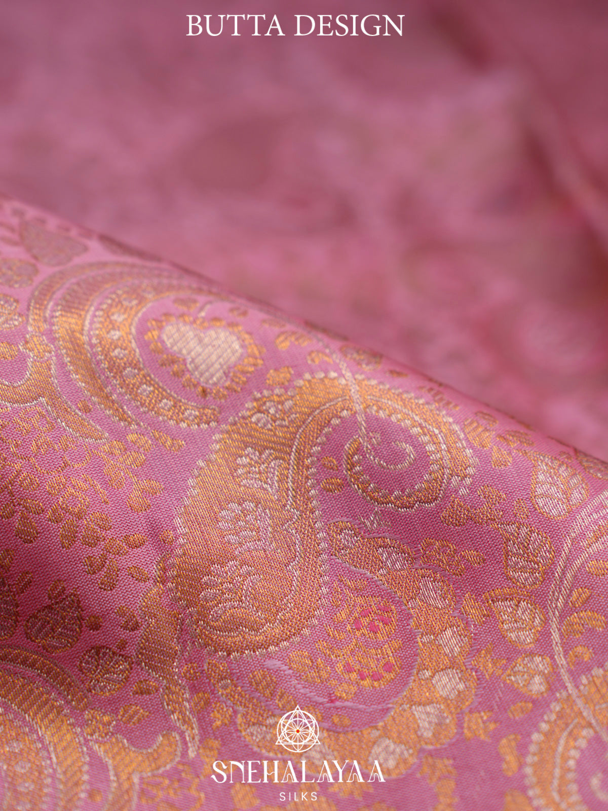 Pink Kanjivaram Silk Saree