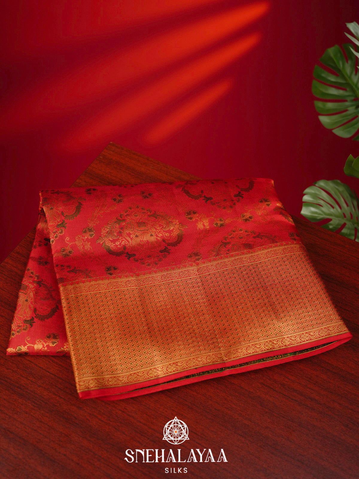 Red Kanjivaram Silk Saree