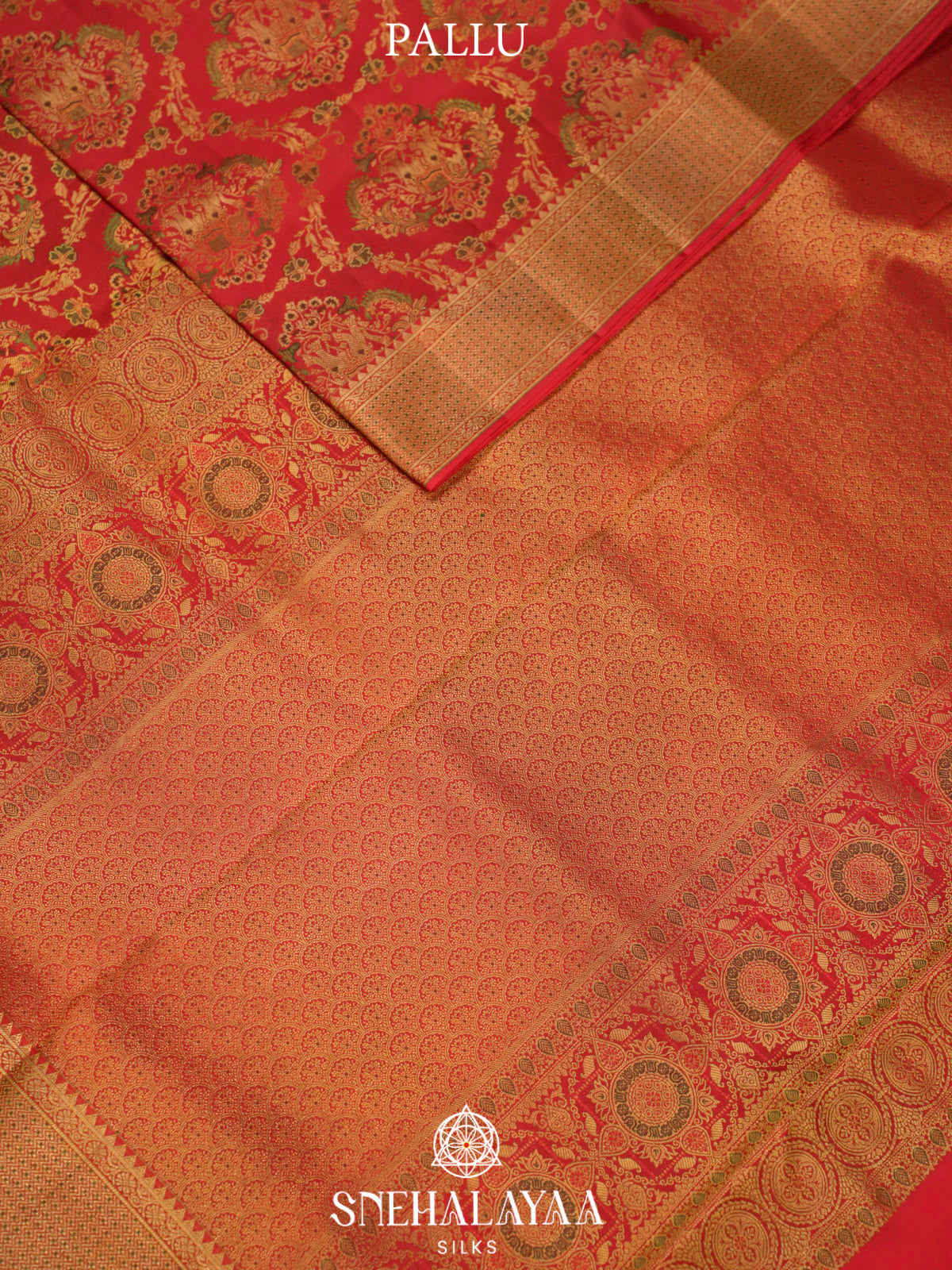 Red Kanjivaram Silk Saree