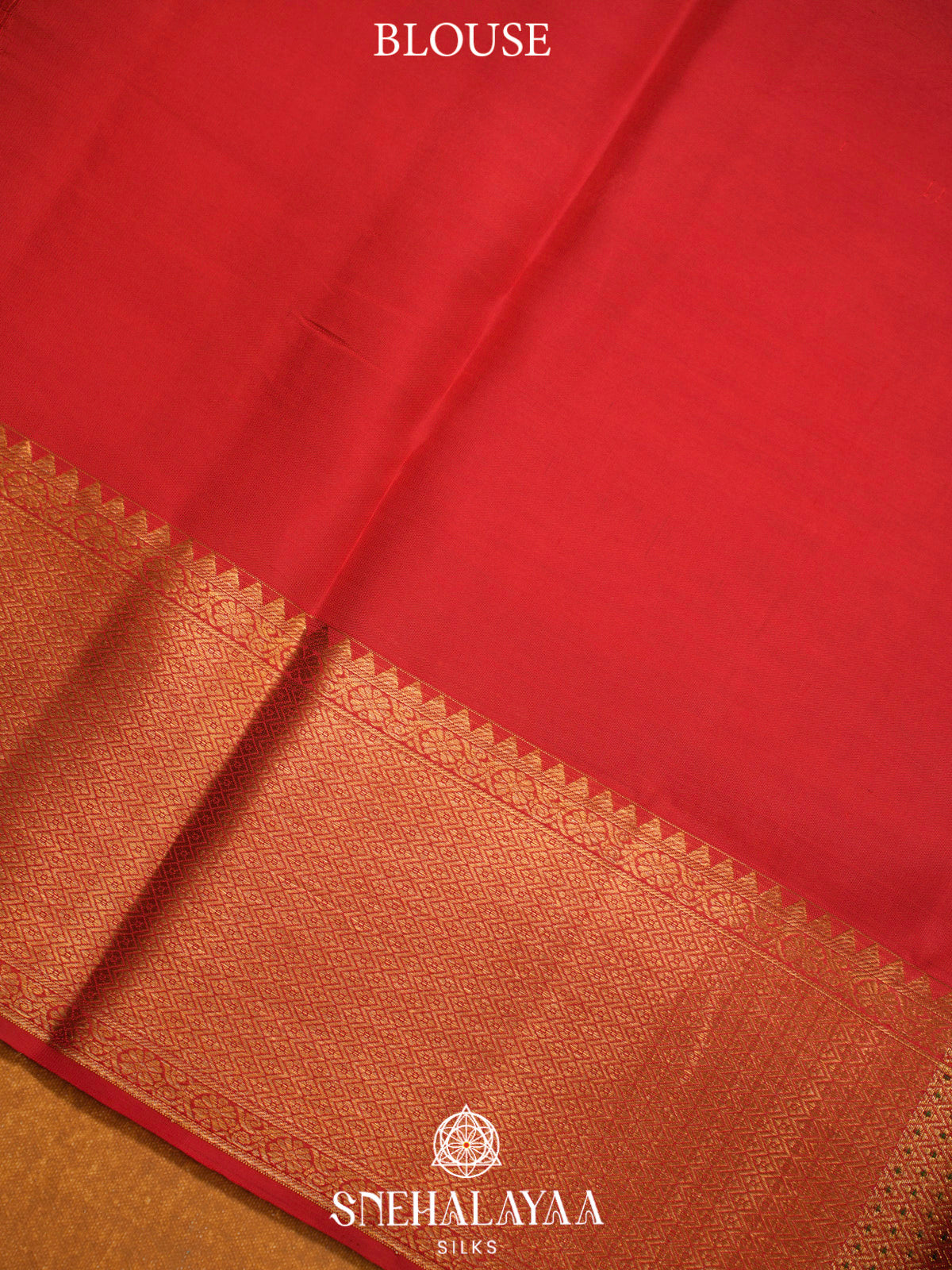 Red Kanjivaram Silk Saree