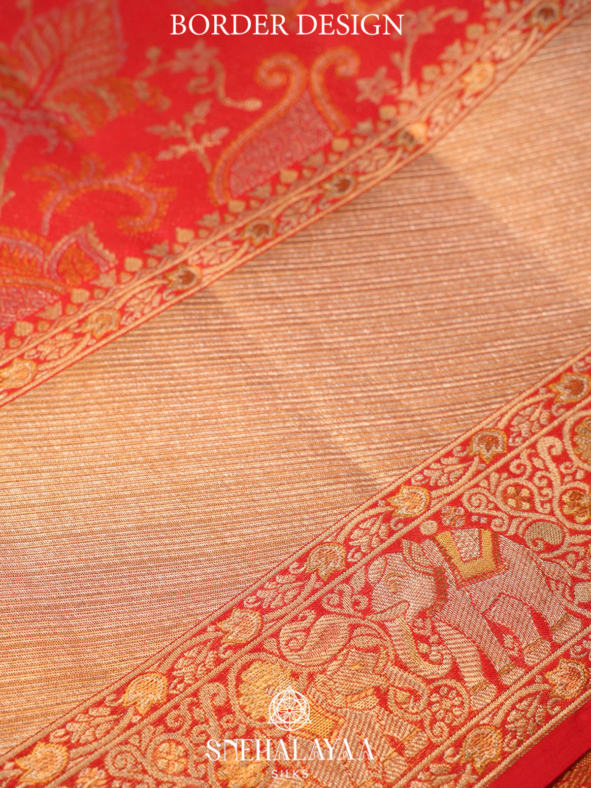 Red Kanjivaram Silk Saree