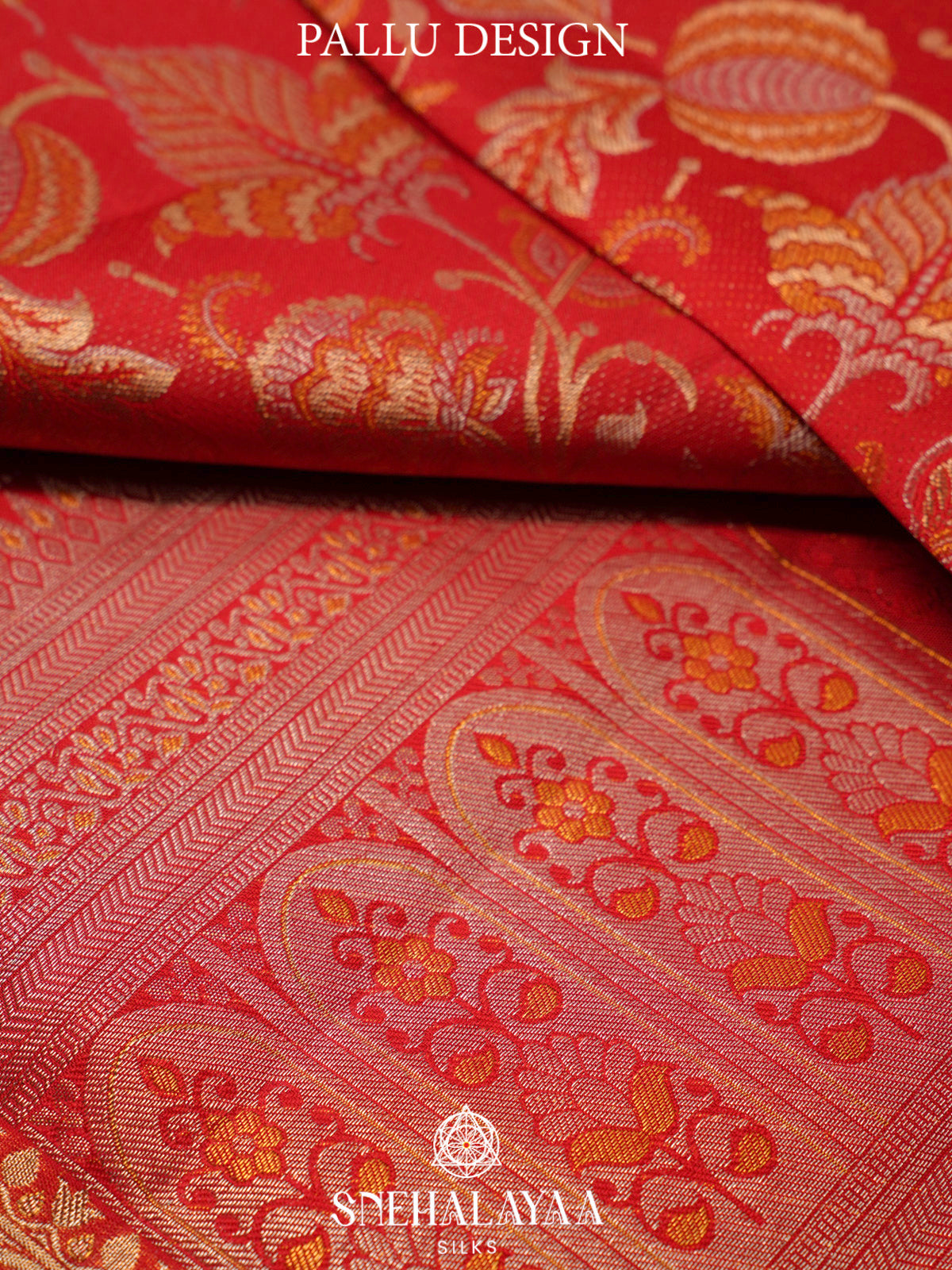 Red Kanjivaram Silk Saree