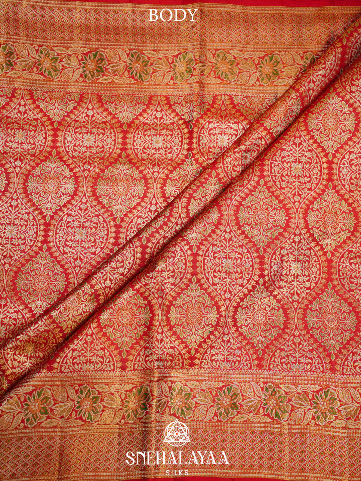 Red Kanjivaram Silk Saree