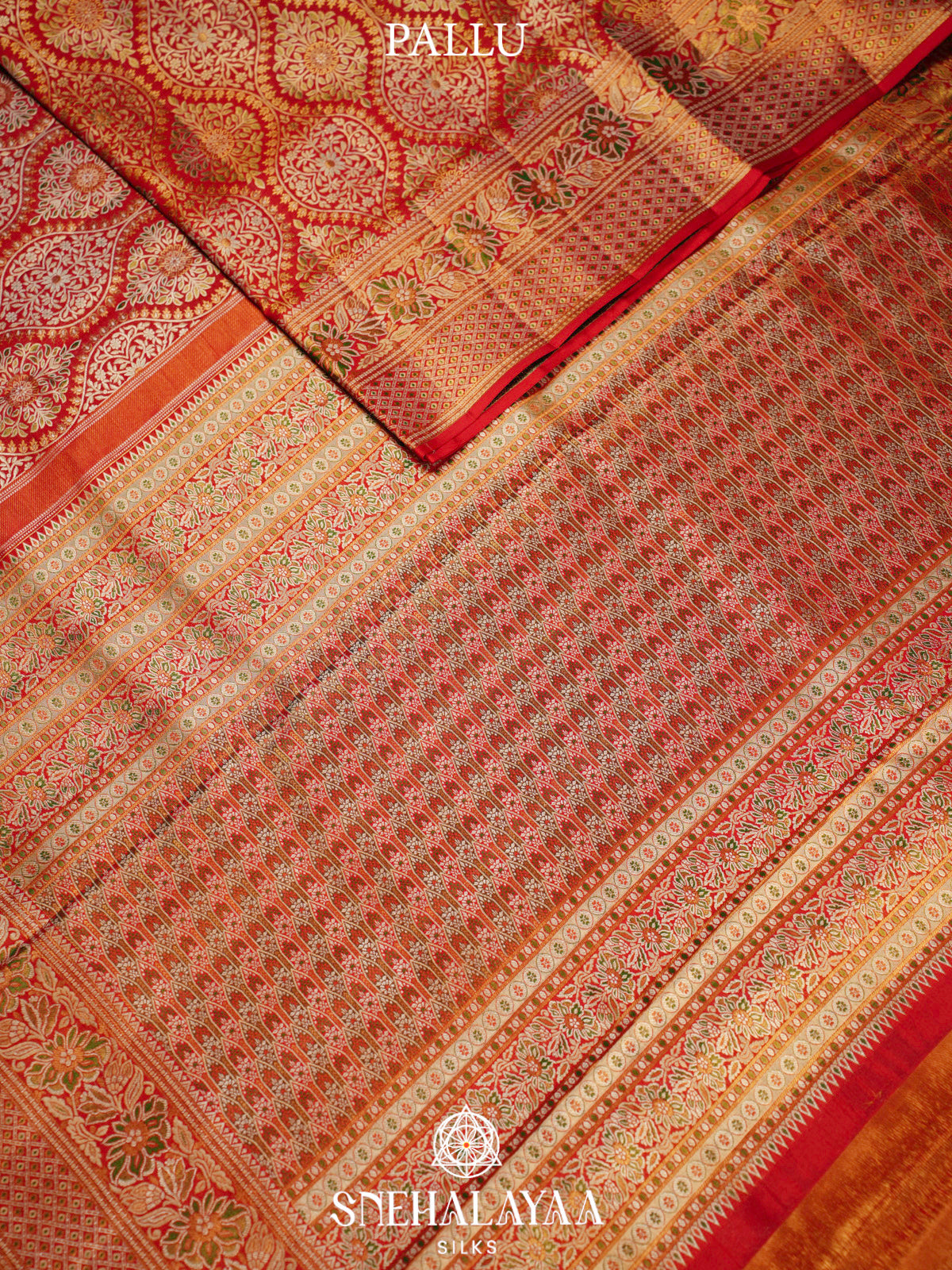 Red Kanjivaram Silk Saree