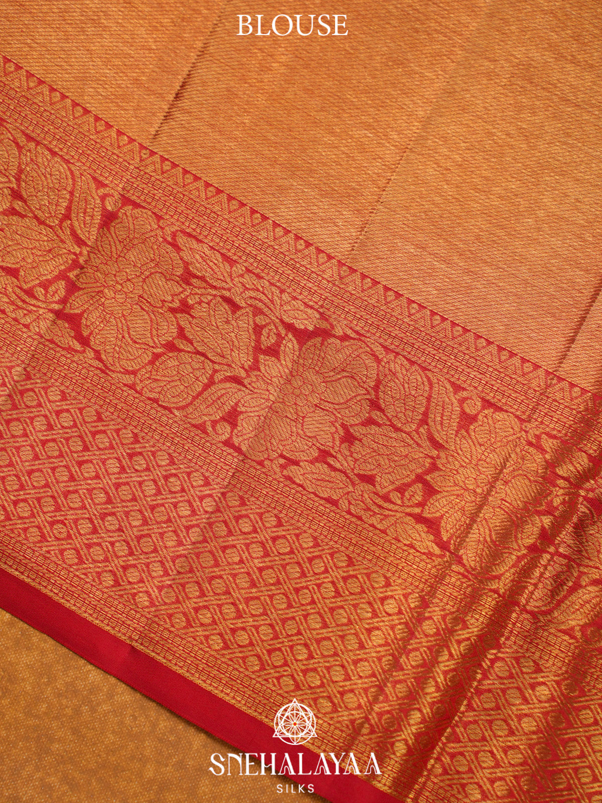 Red Kanjivaram Silk Saree