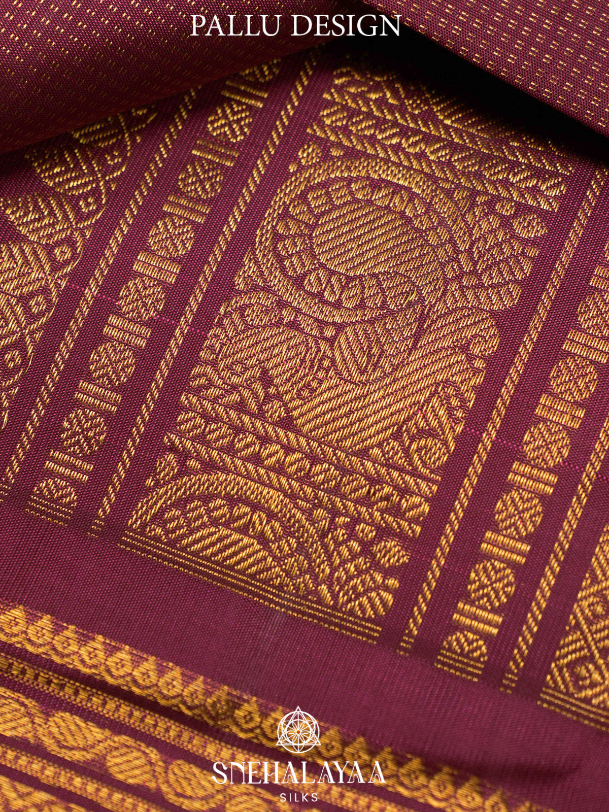 Coffee Brown Kanjivaram Silk Saree