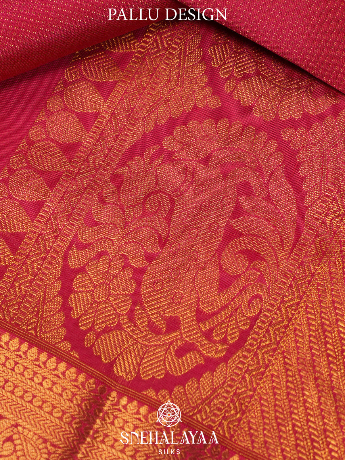 Red Kanjivaram Silk Saree