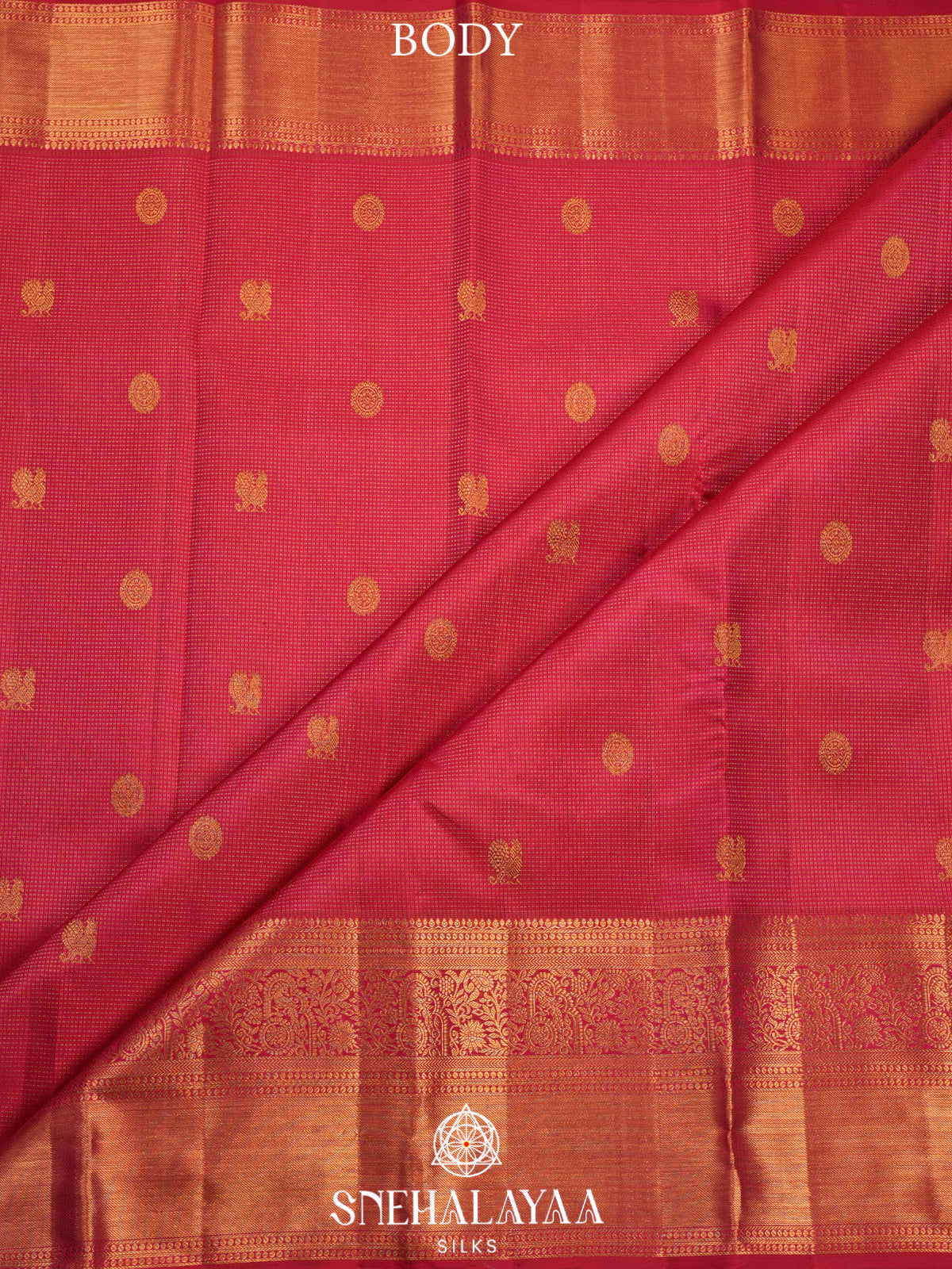 Red Kanjivaram Silk Saree