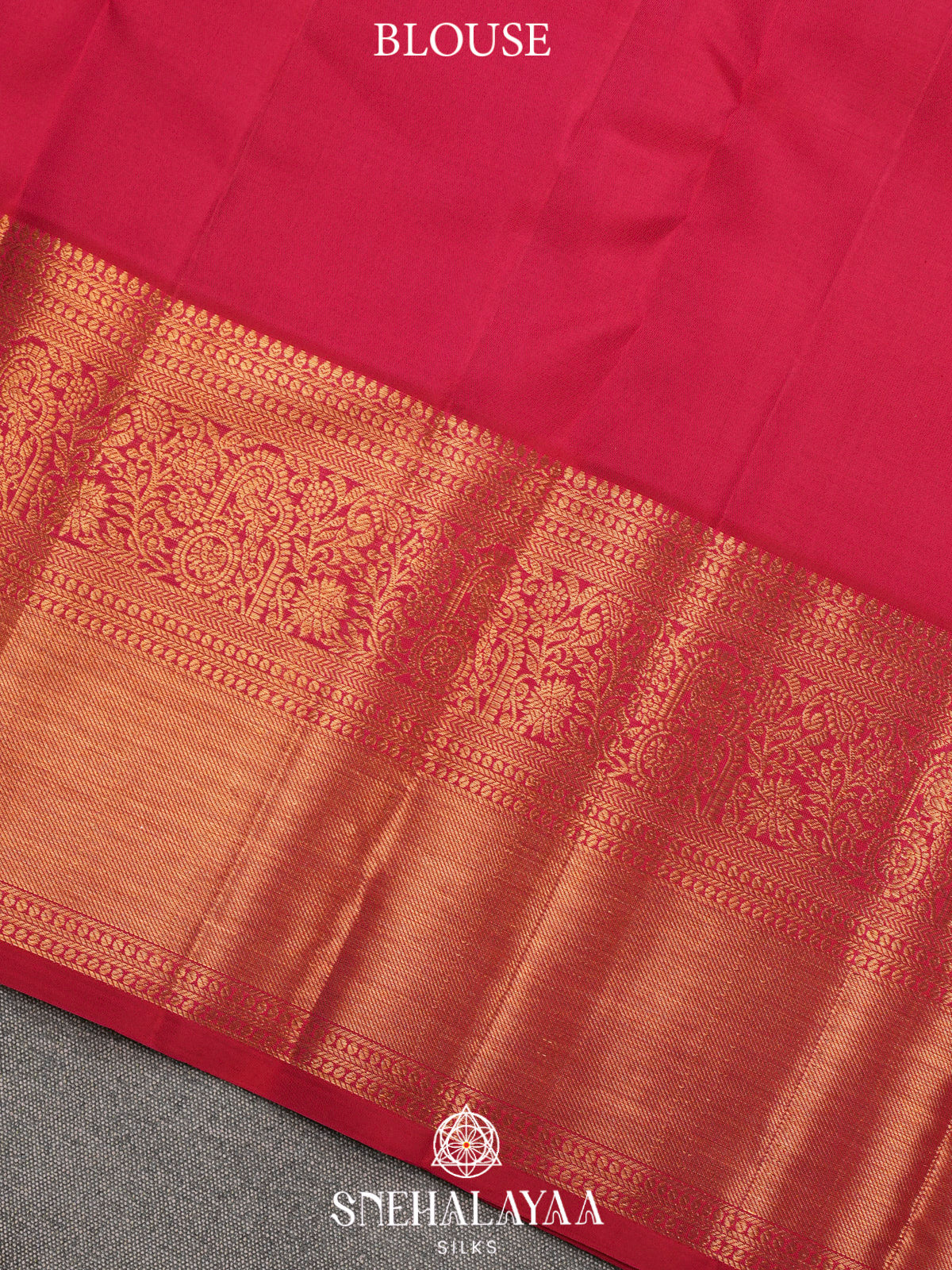 Red Kanjivaram Silk Saree
