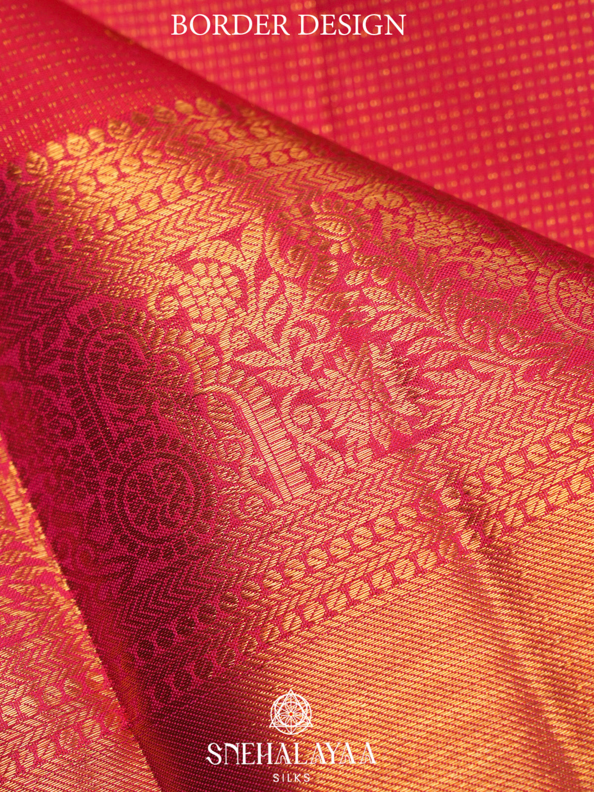 Pink Kanjivaram Silk Saree