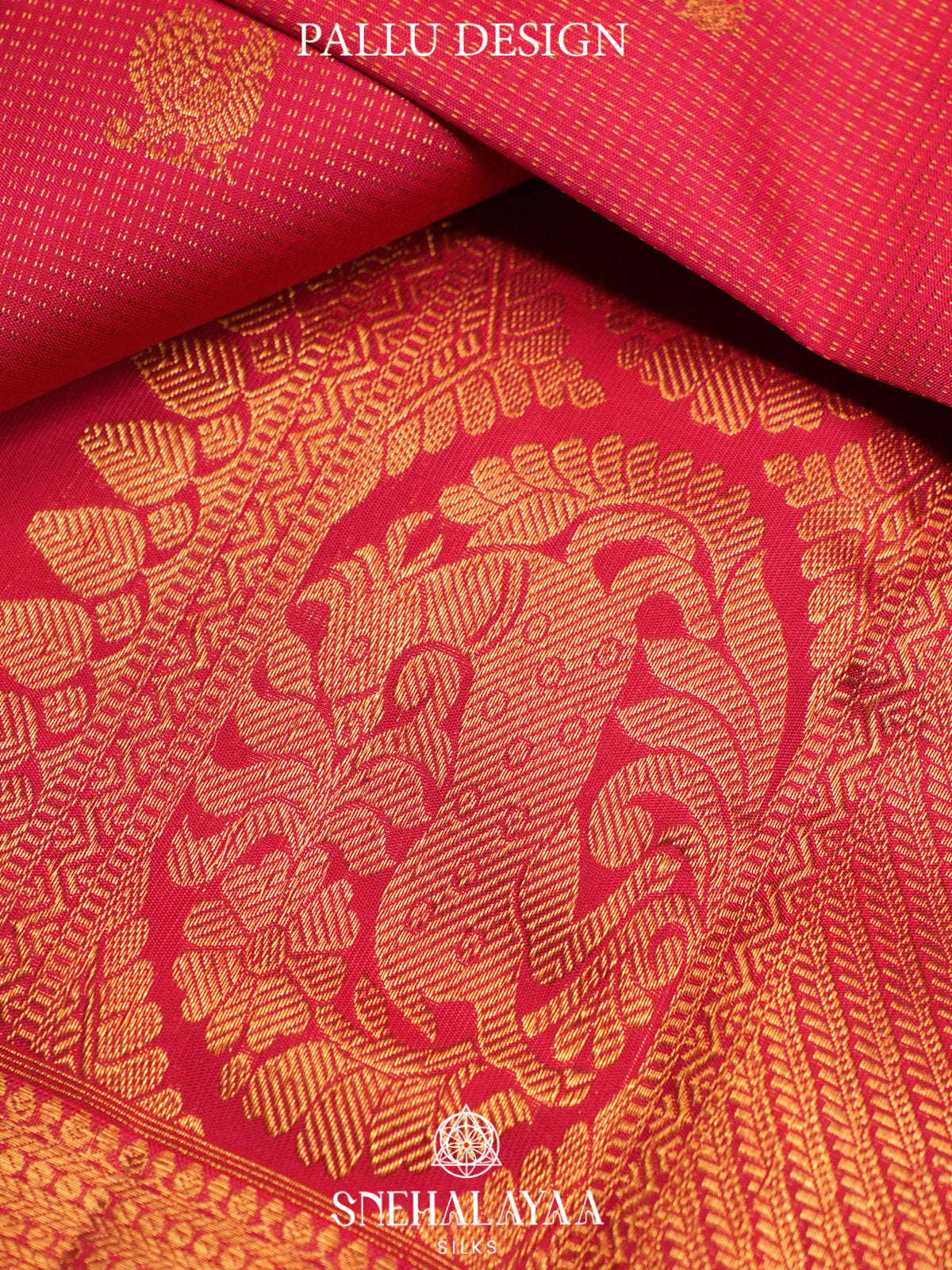 Pink Kanjivaram Silk Saree