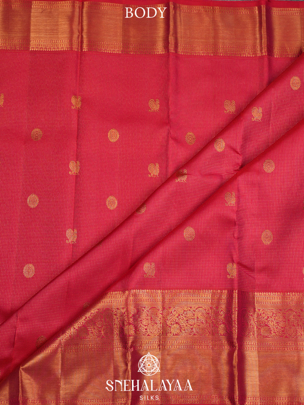 Pink Kanjivaram Silk Saree