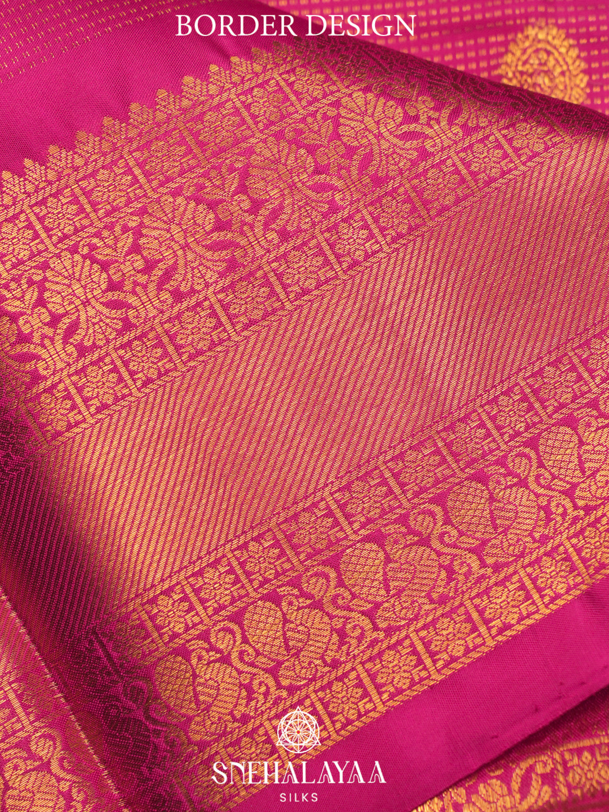 Pink Kanjivaram Silk Saree