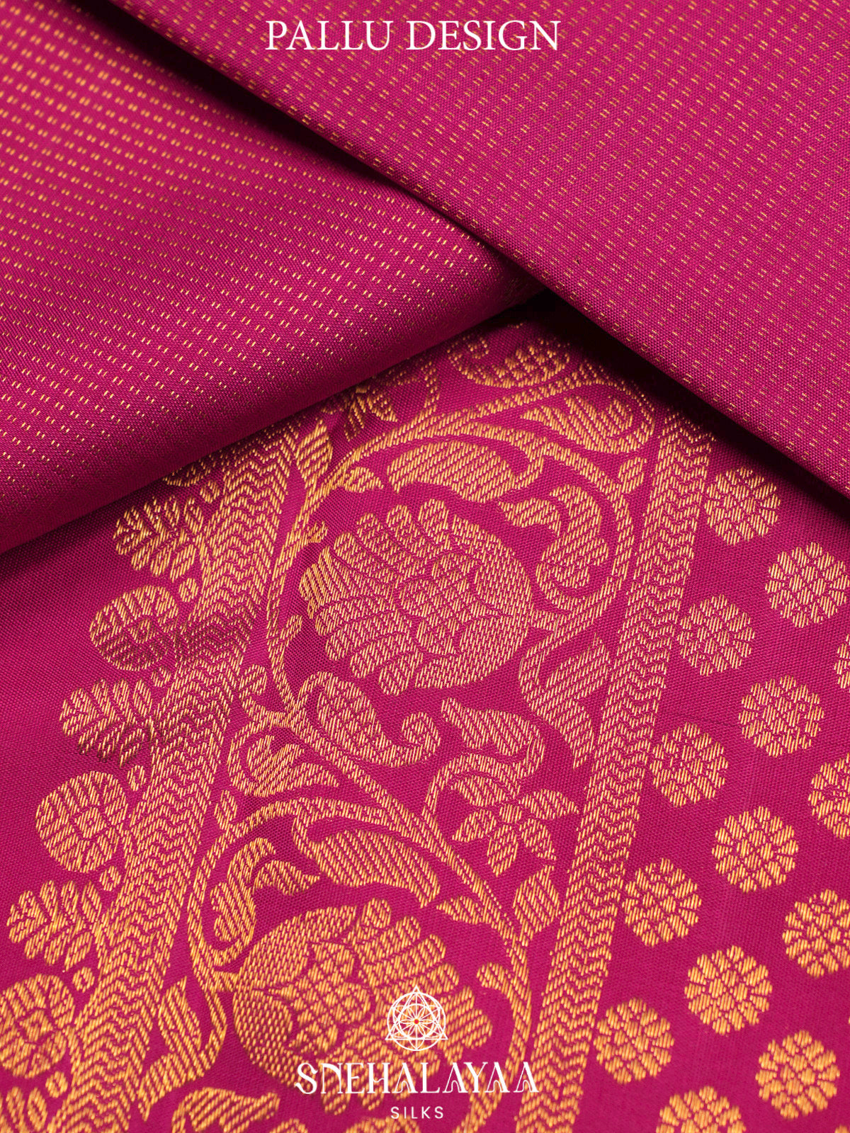 Pink Kanjivaram Silk Saree