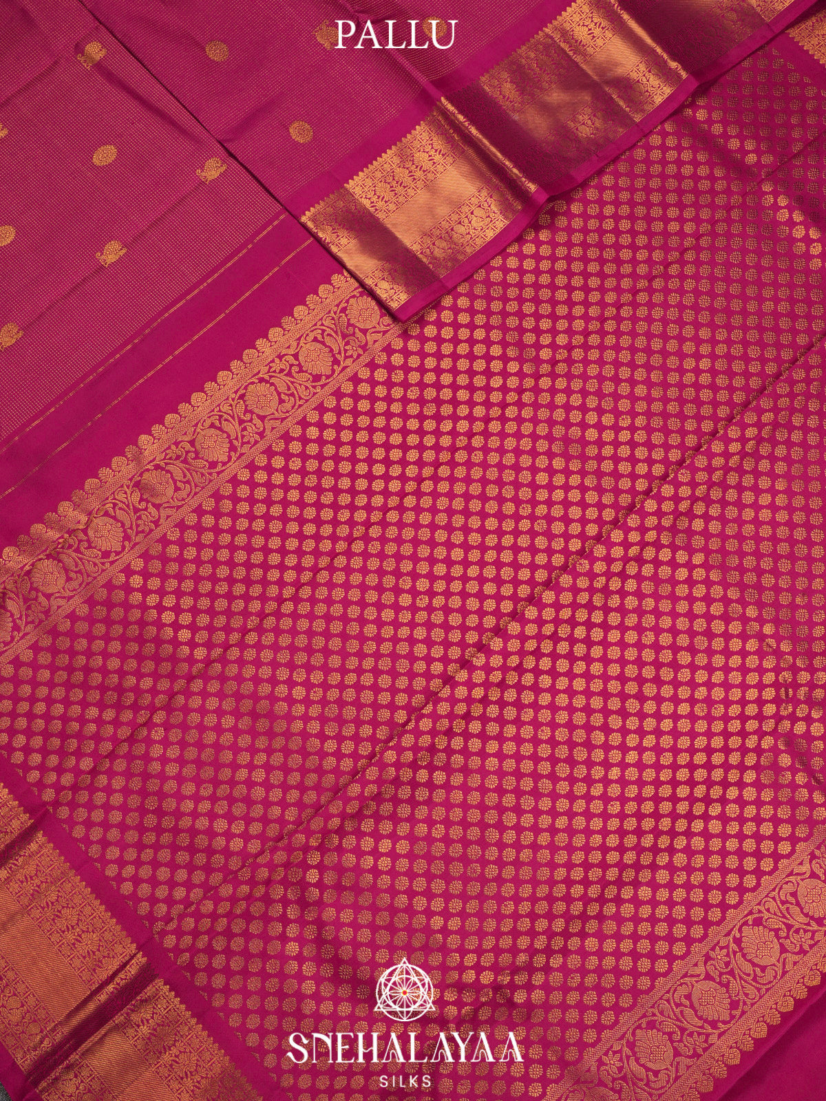 Pink Kanjivaram Silk Saree