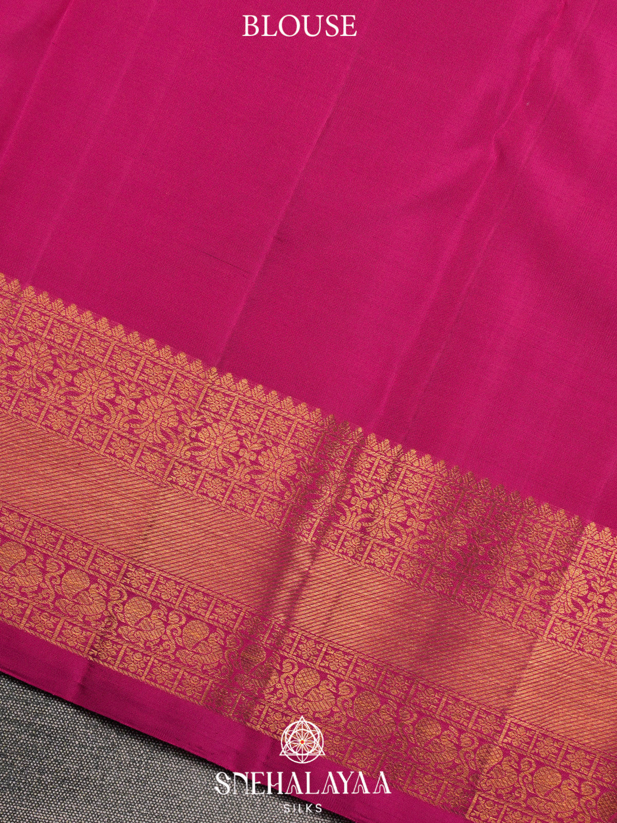 Pink Kanjivaram Silk Saree