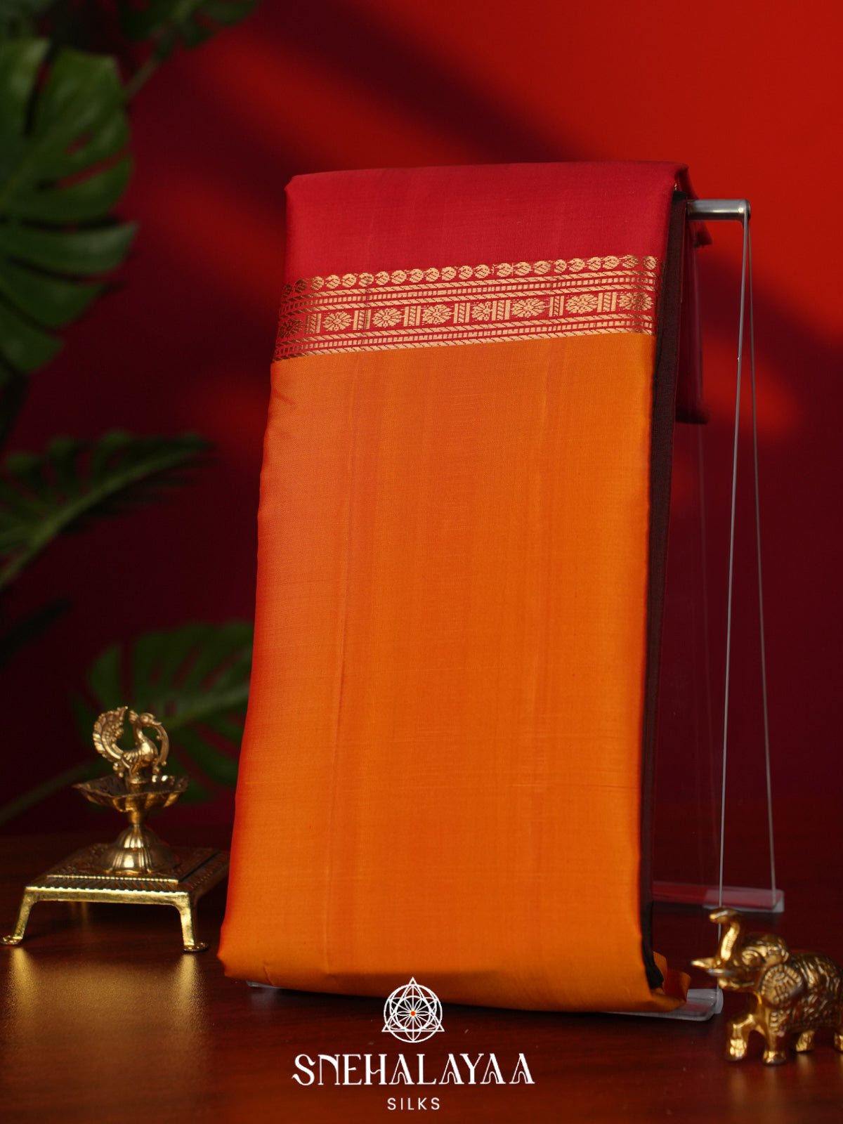 Multicolour Kanjivaram Silk Saree