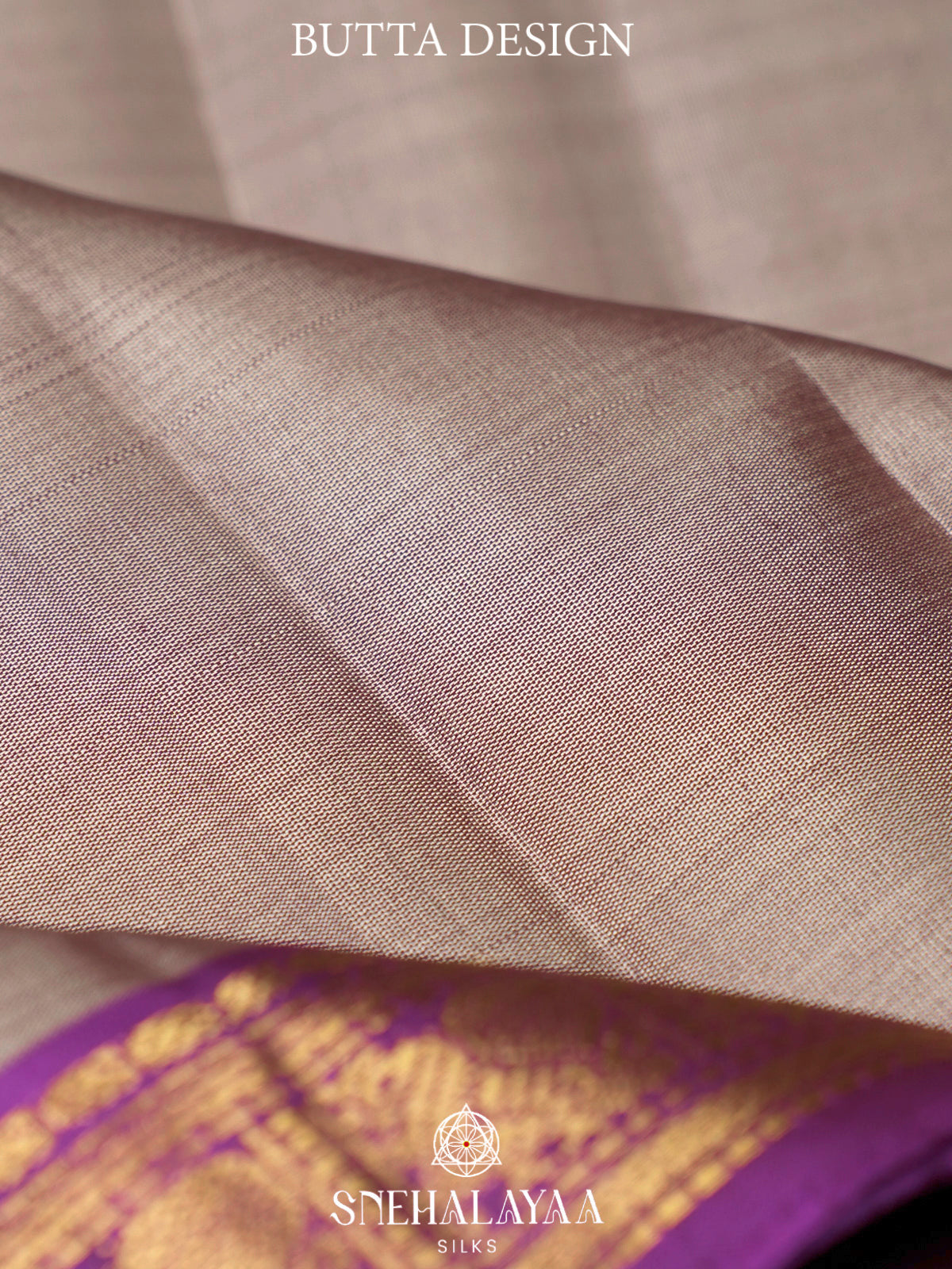 Grey Kanjivaram Silk Saree