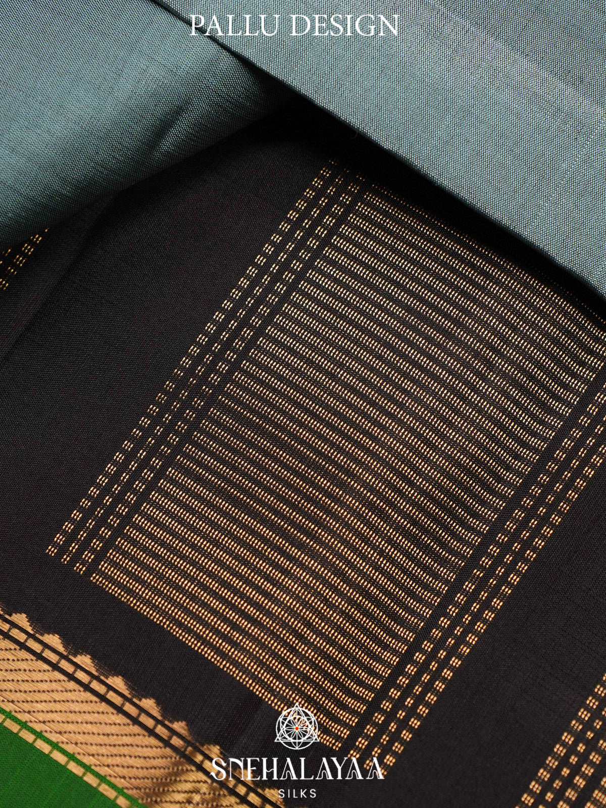 Blue Kanjivaram Silk Saree