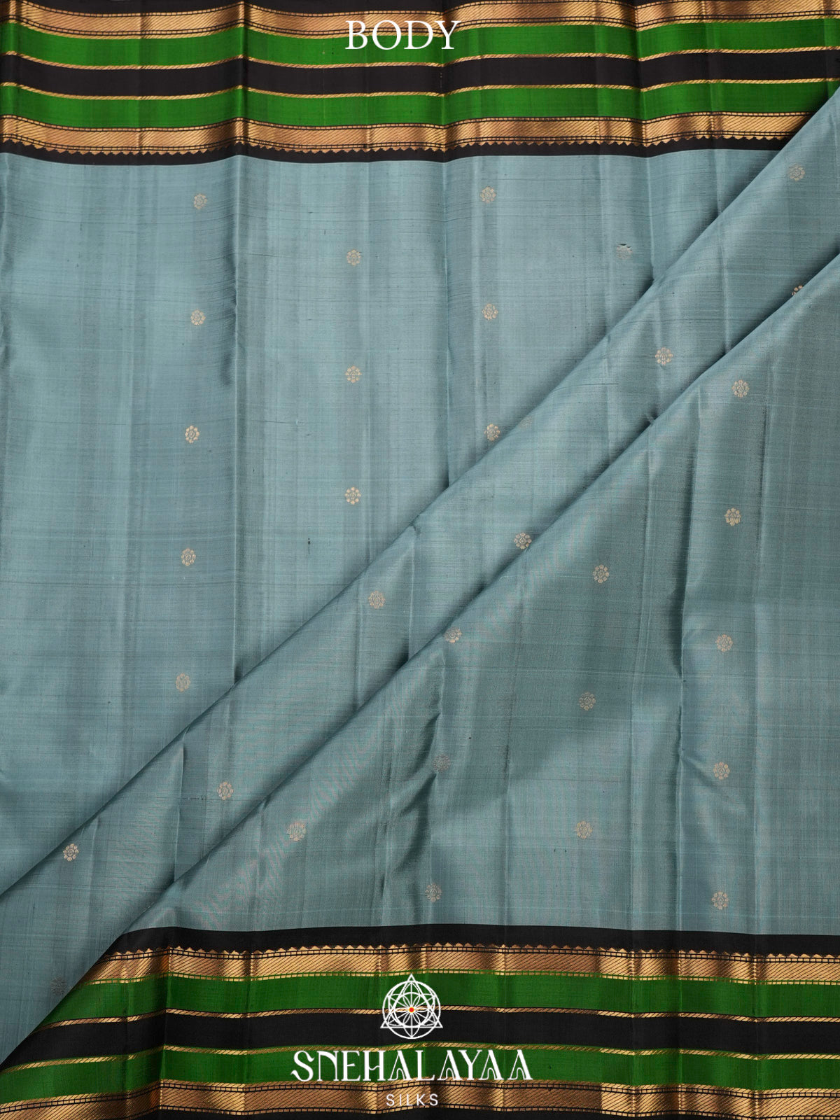 Blue Kanjivaram Silk Saree