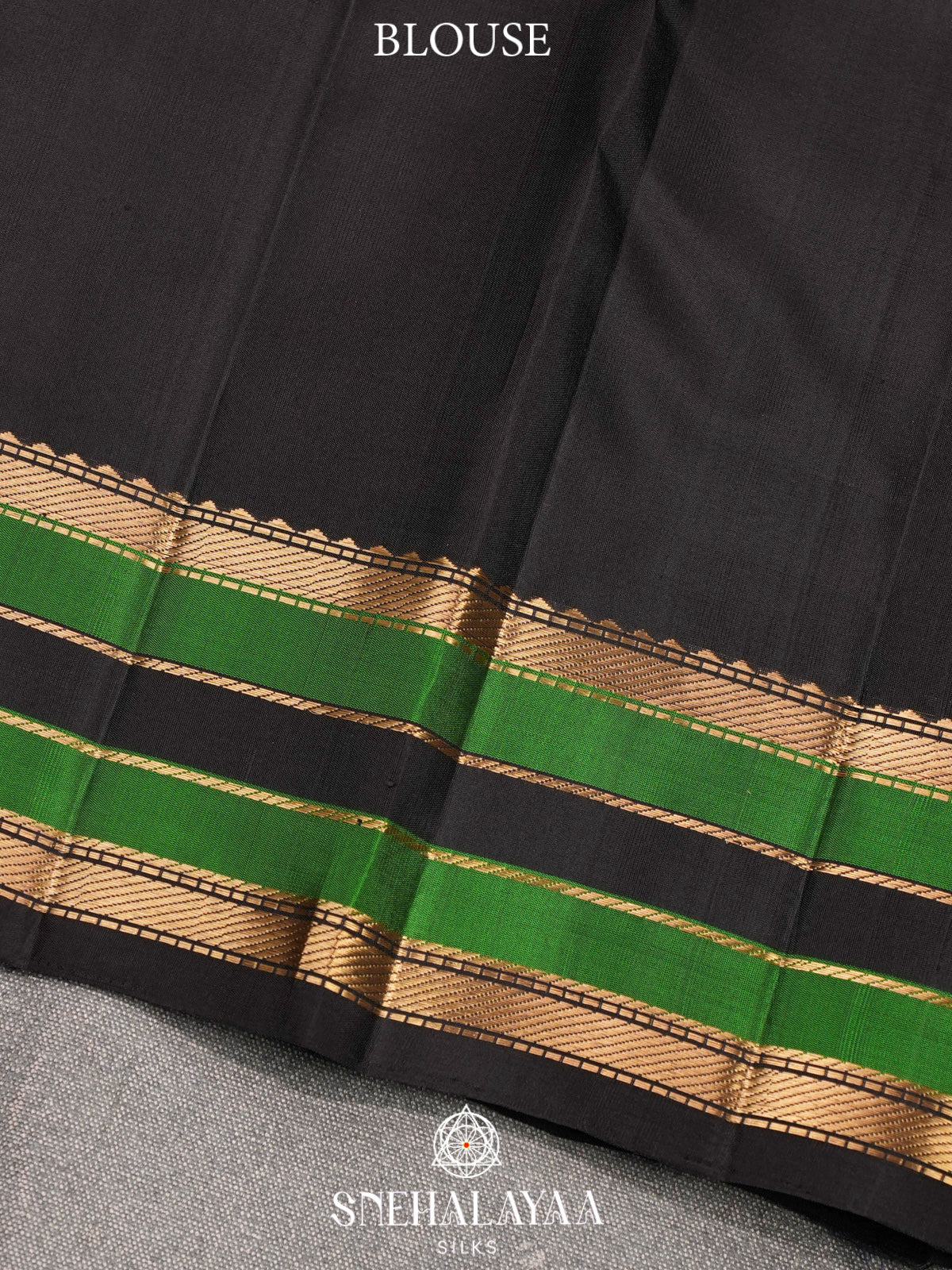 Blue Kanjivaram Silk Saree