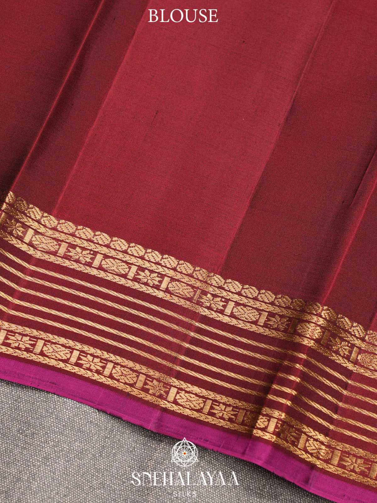 Beige Kanjivaram Silk Saree