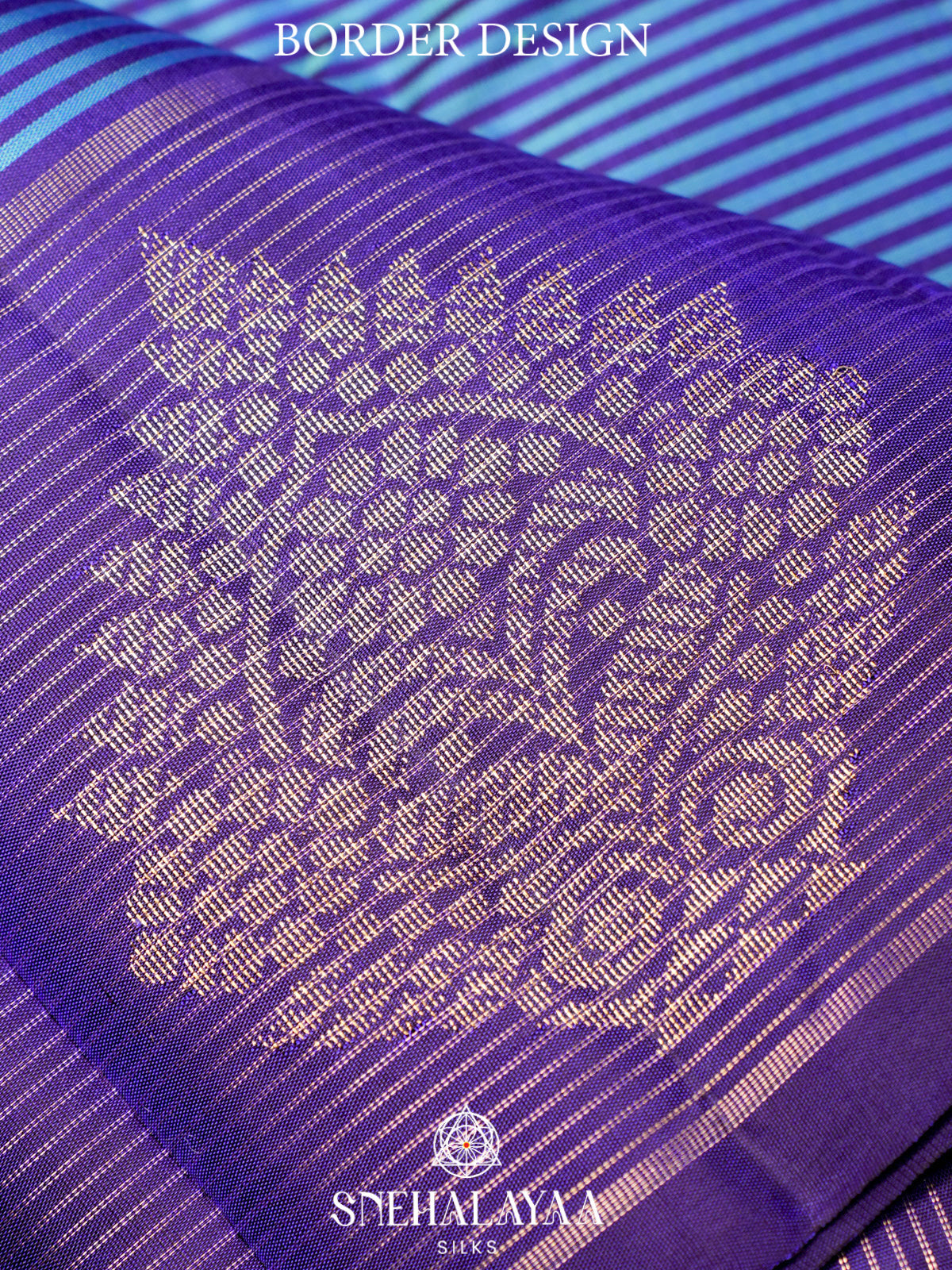Blue Kanjivaram Silk Saree