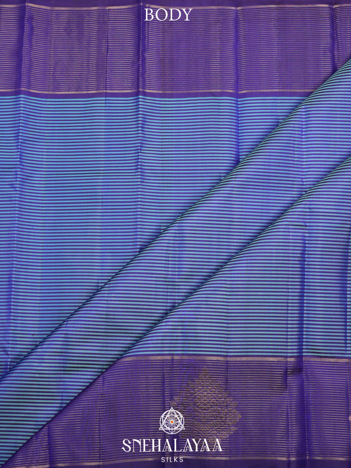 Blue Kanjivaram Silk Saree
