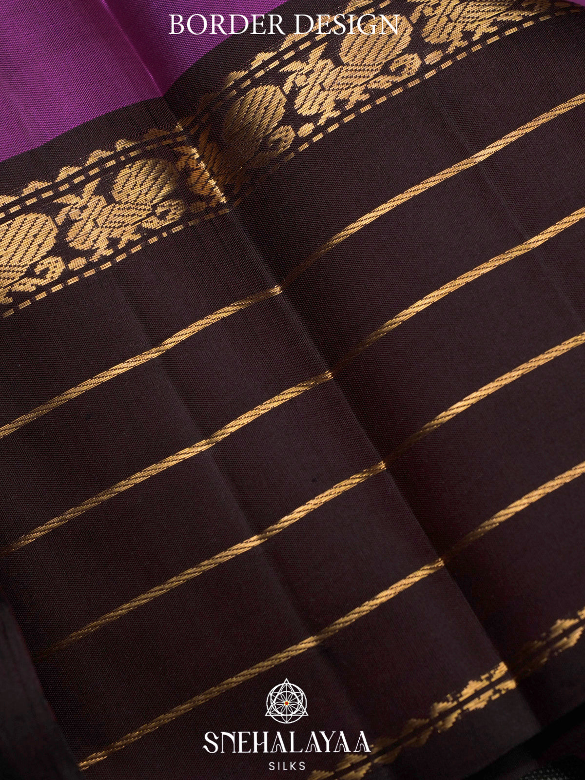 Magenta Kanjivaram Silk Saree
