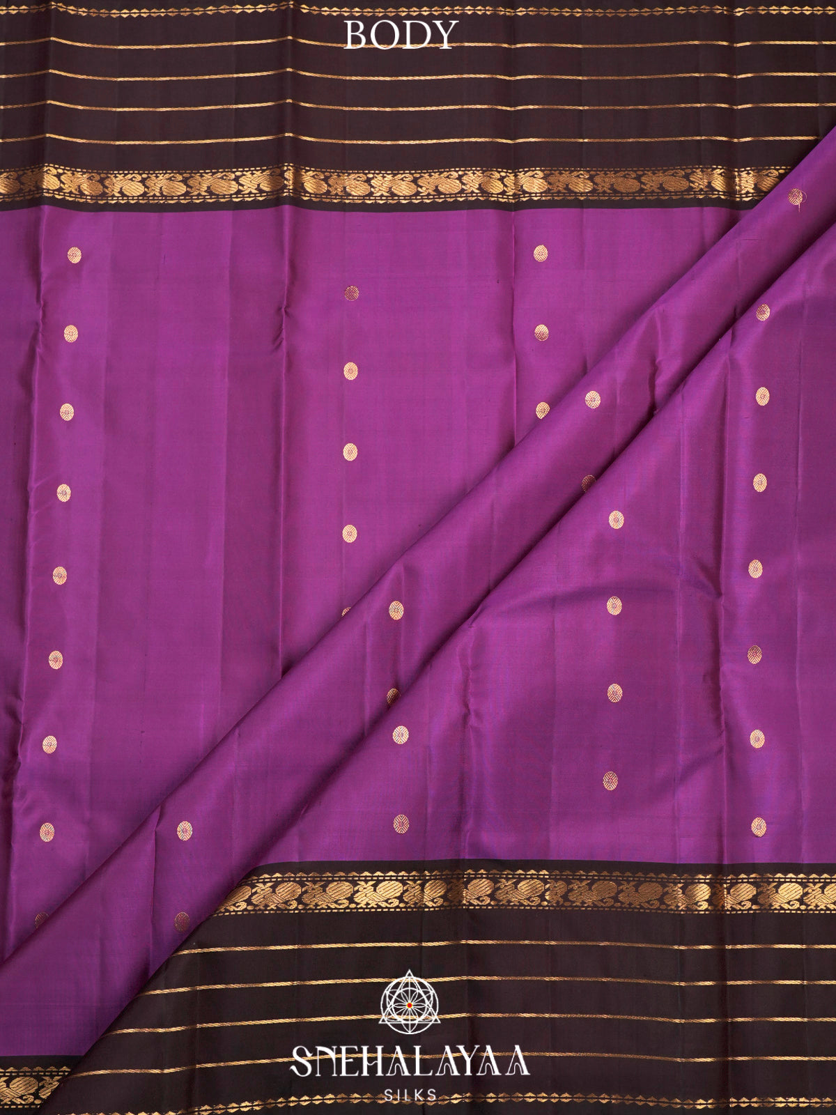 Magenta Kanjivaram Silk Saree