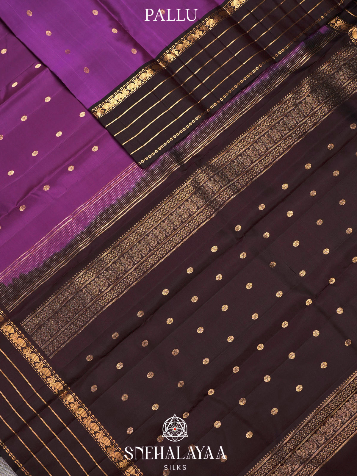 Magenta Kanjivaram Silk Saree