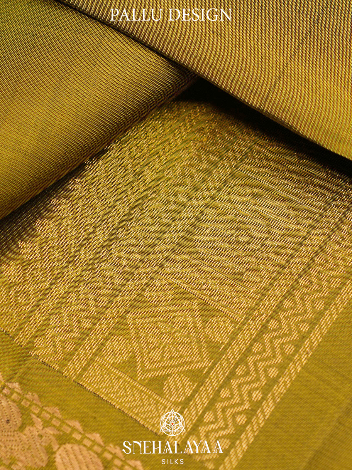 Mehandi Green Kanjivaram Silk Saree