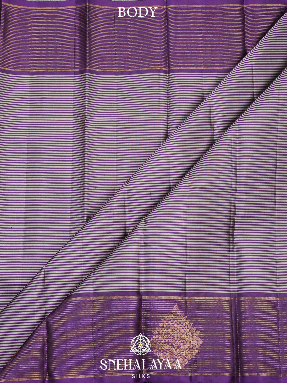 Grey Kanjivaram Silk Saree
